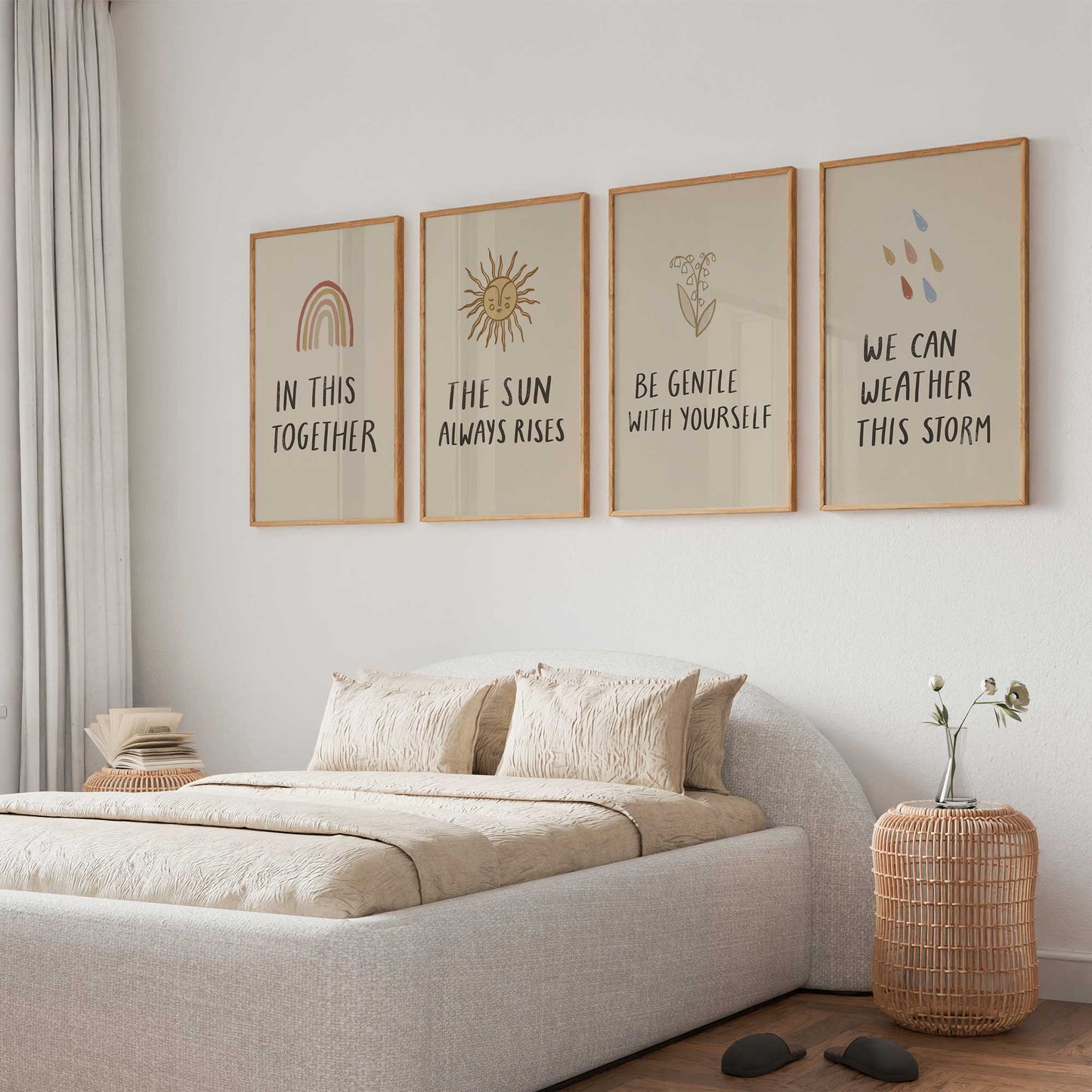 [Color:Walnut], Picture of art in a Walnut frame