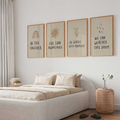 [Color:Walnut], Picture of art in a Walnut frame