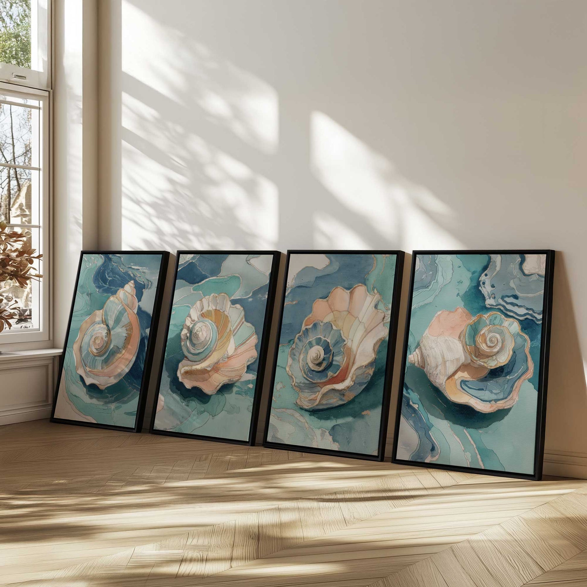 [Color:American Maple], Picture of art in an American Maple frame