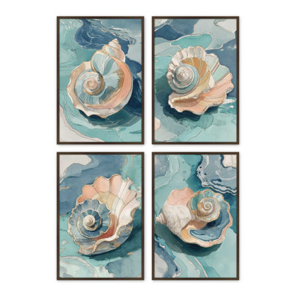 [Color:Belvinder Brown], Picture of art in a Belvinder Brown frame
