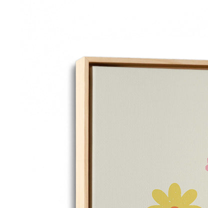 [Color:American Maple], Picture of art in an American Maple frame at an angle