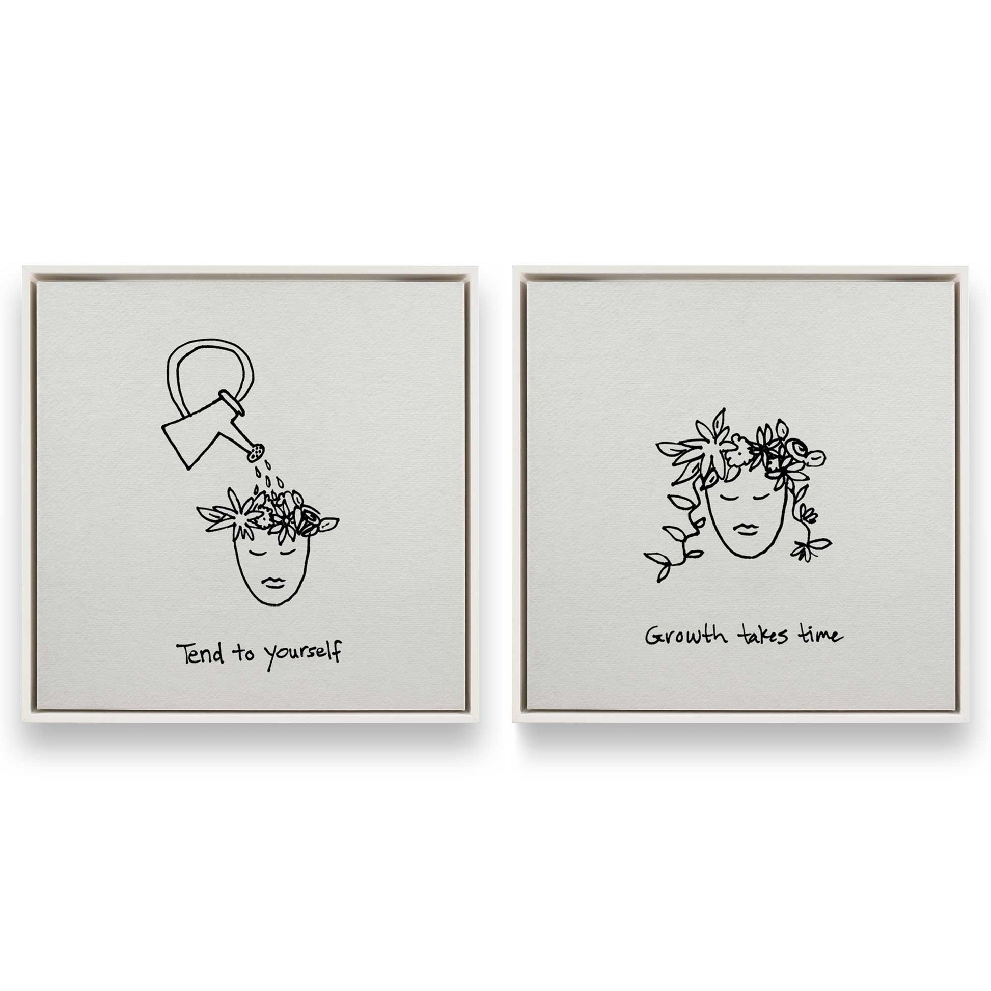 [Color:Opaque White], Picture of art in a White frame