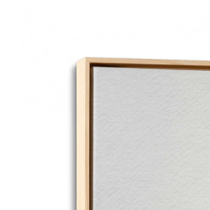 [Color:American Maple], Picture of art in an American Maple frame at an angle