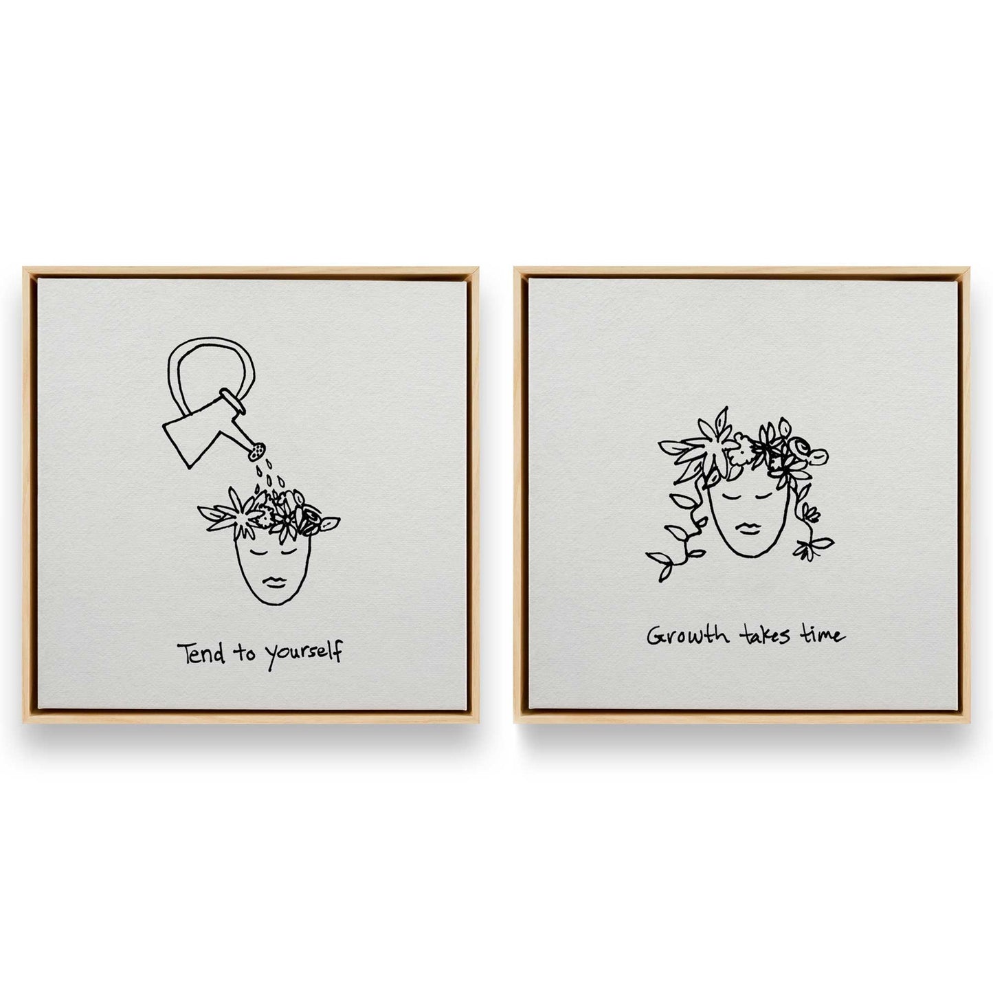 [Color:American Maple], Picture of art in an American Maple frame