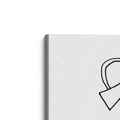 [Color:Stretched Canvas], Picture of art at an angle