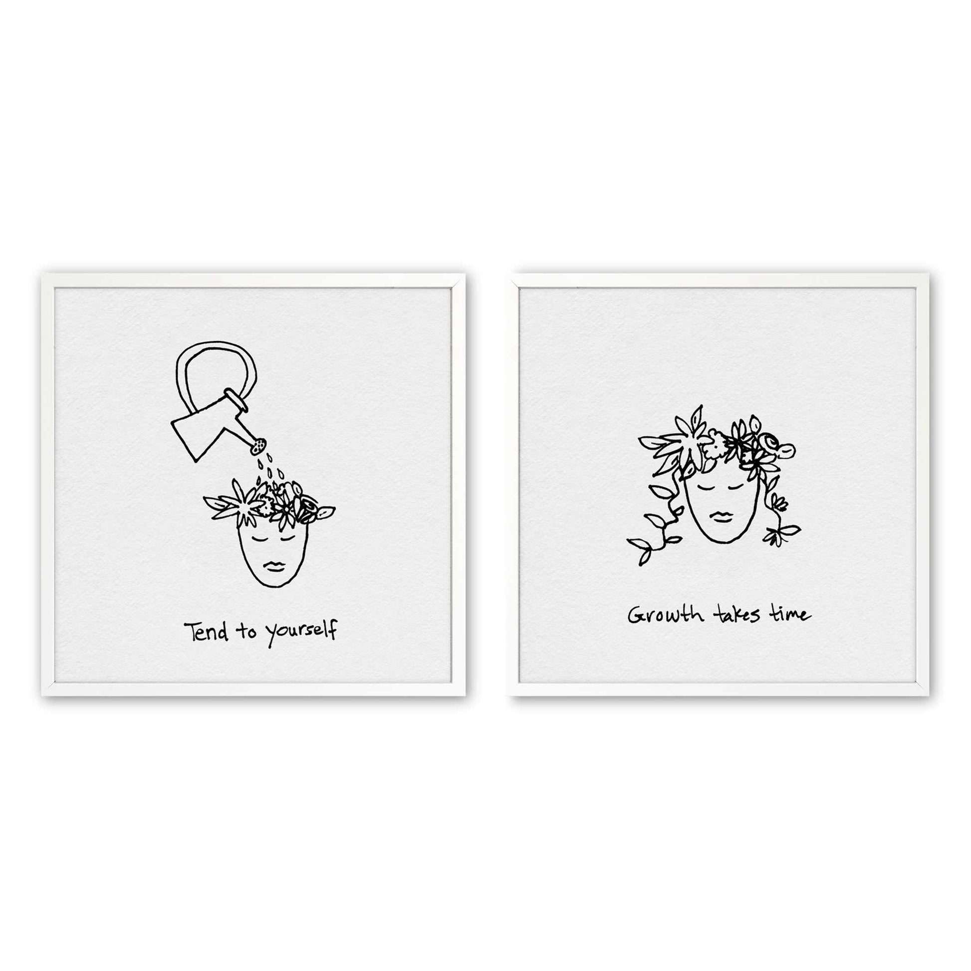 [Color:Opaque White], Picture of art in an Opaque White frame