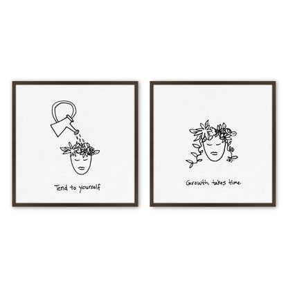 [Color:Belvinder Brown], Picture of art in a Belvinder Brown frame