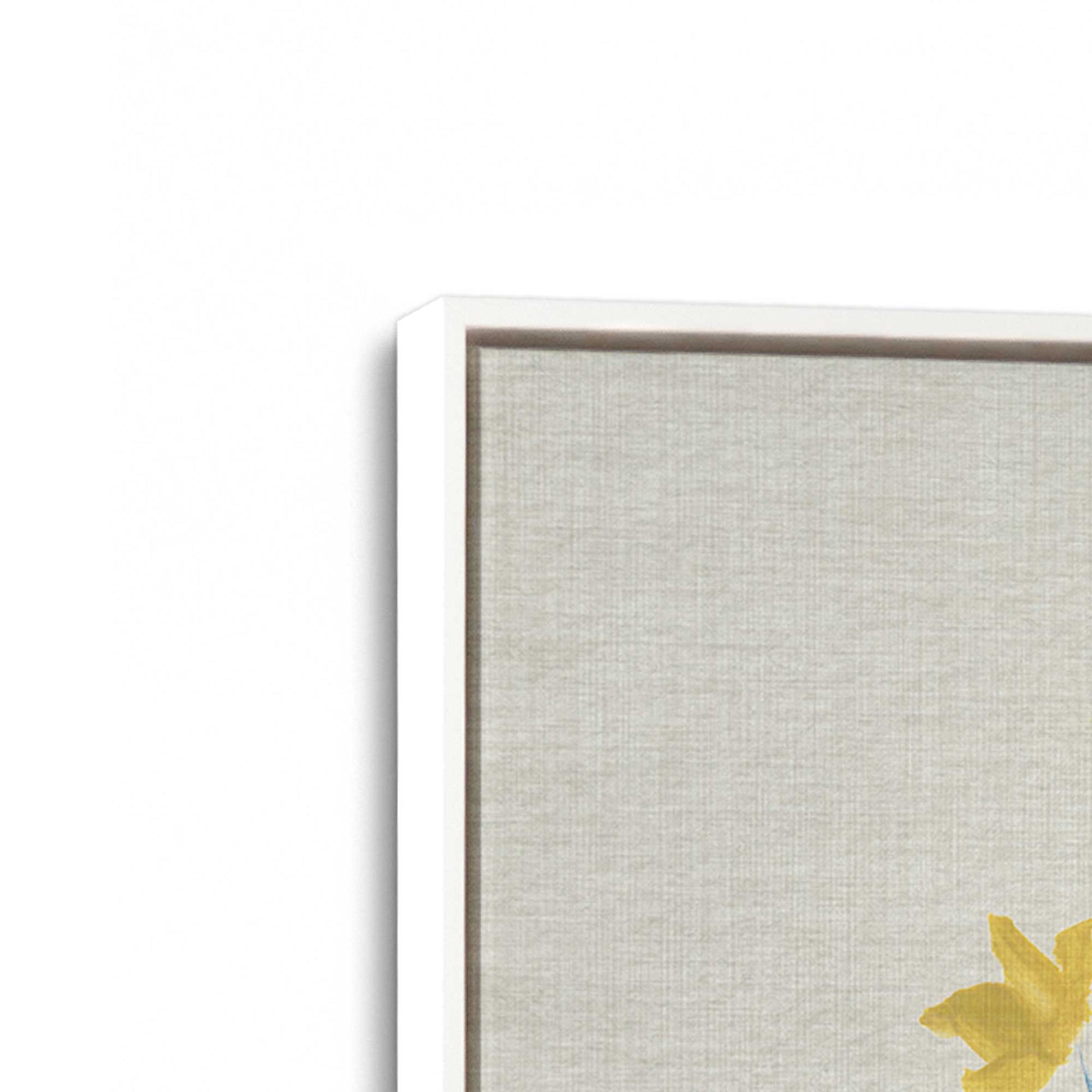 [Color:Opaque White], Picture of art in a White frame at an angle