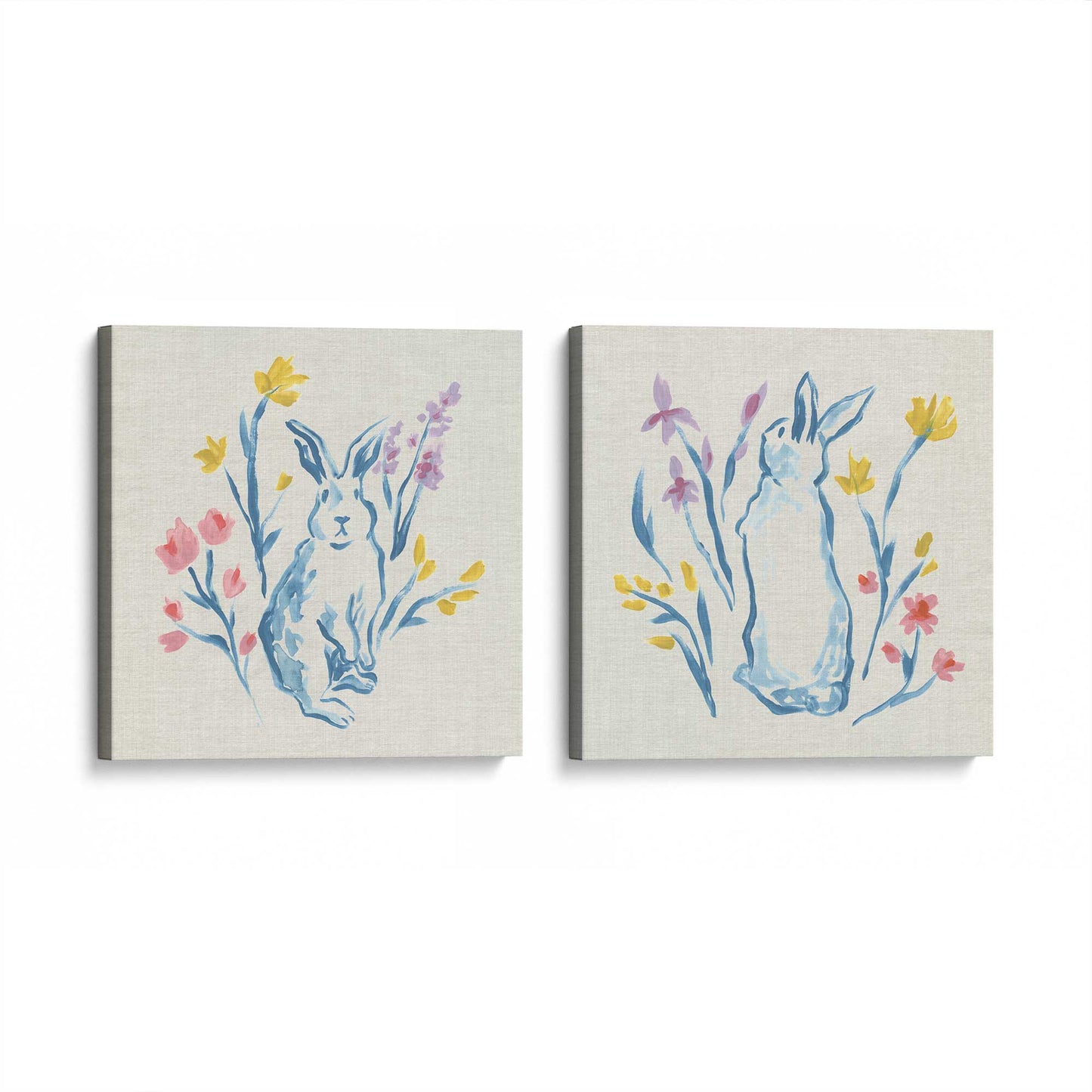 [Color:Stretched Canvas], Picture of the corner of the art