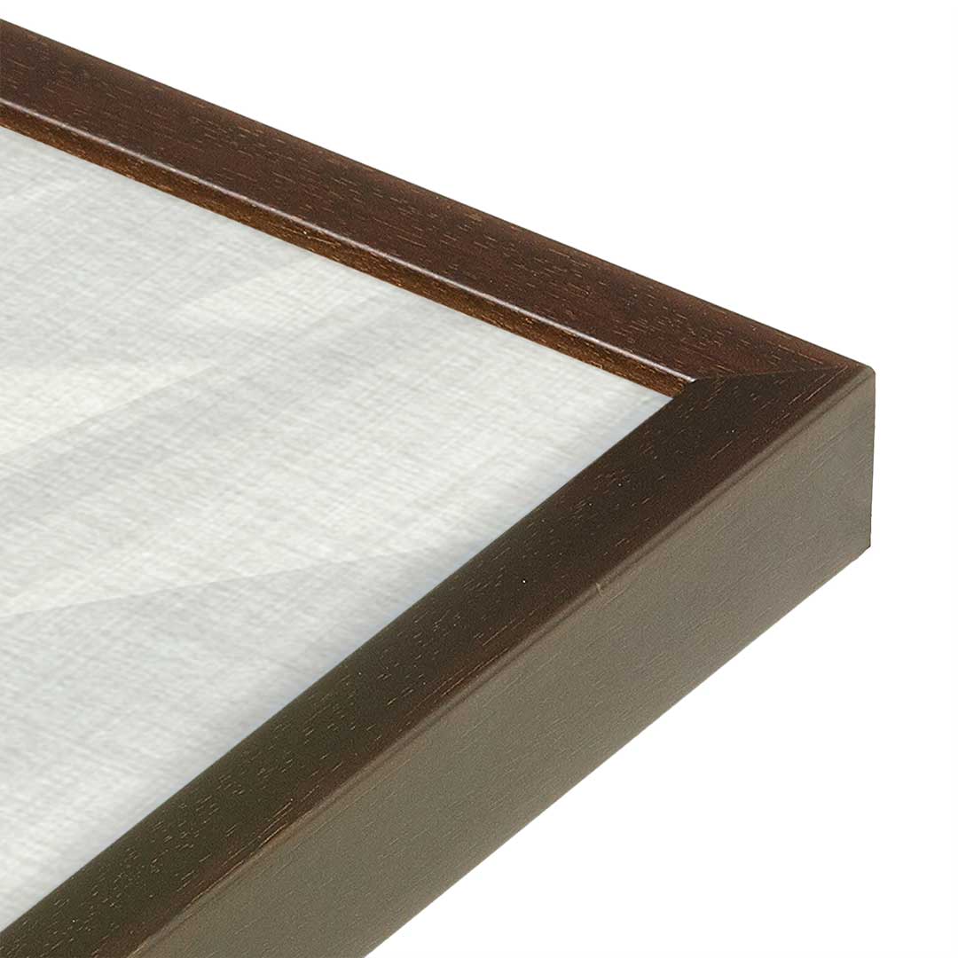 [Color:Belvinder Brown], Picture of art in a Belvinder Brown frame of the corner