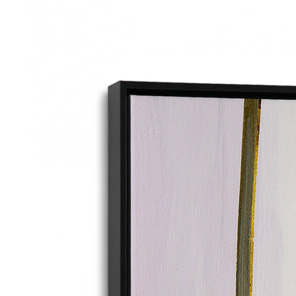 [Color:Satin Black], Picture of art in a Satin Black frame at an angle