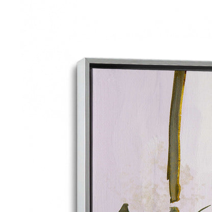 [Color:Polished Chrome], Picture of art in a Polished Chrome frame at an angle