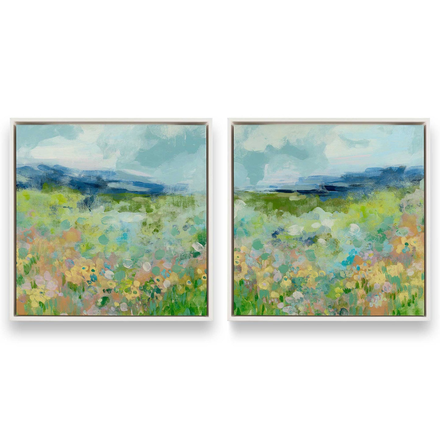 [Color:Opaque White], Picture of art in a White frame