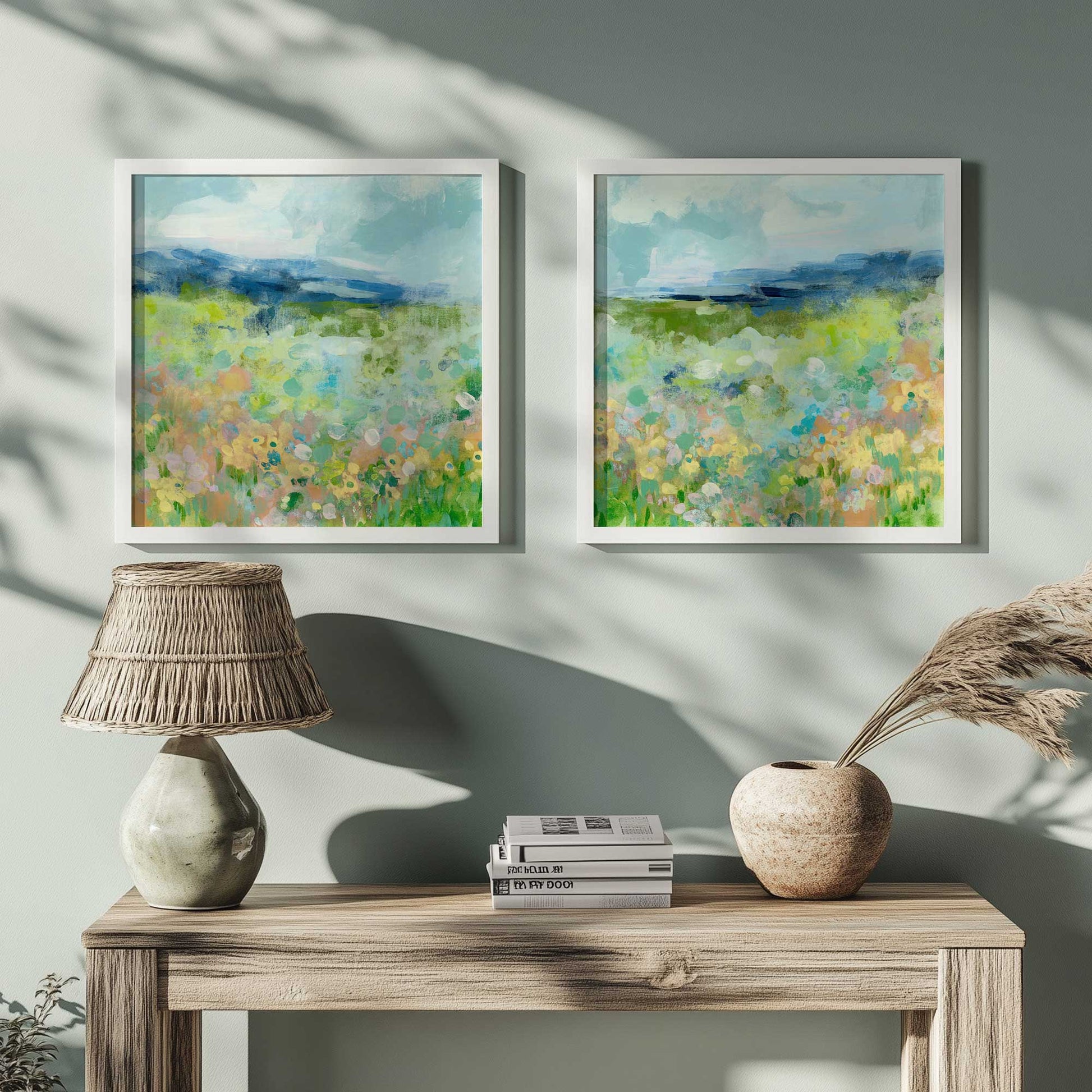 [Color:Walnut], Picture of art in a Walnut frame