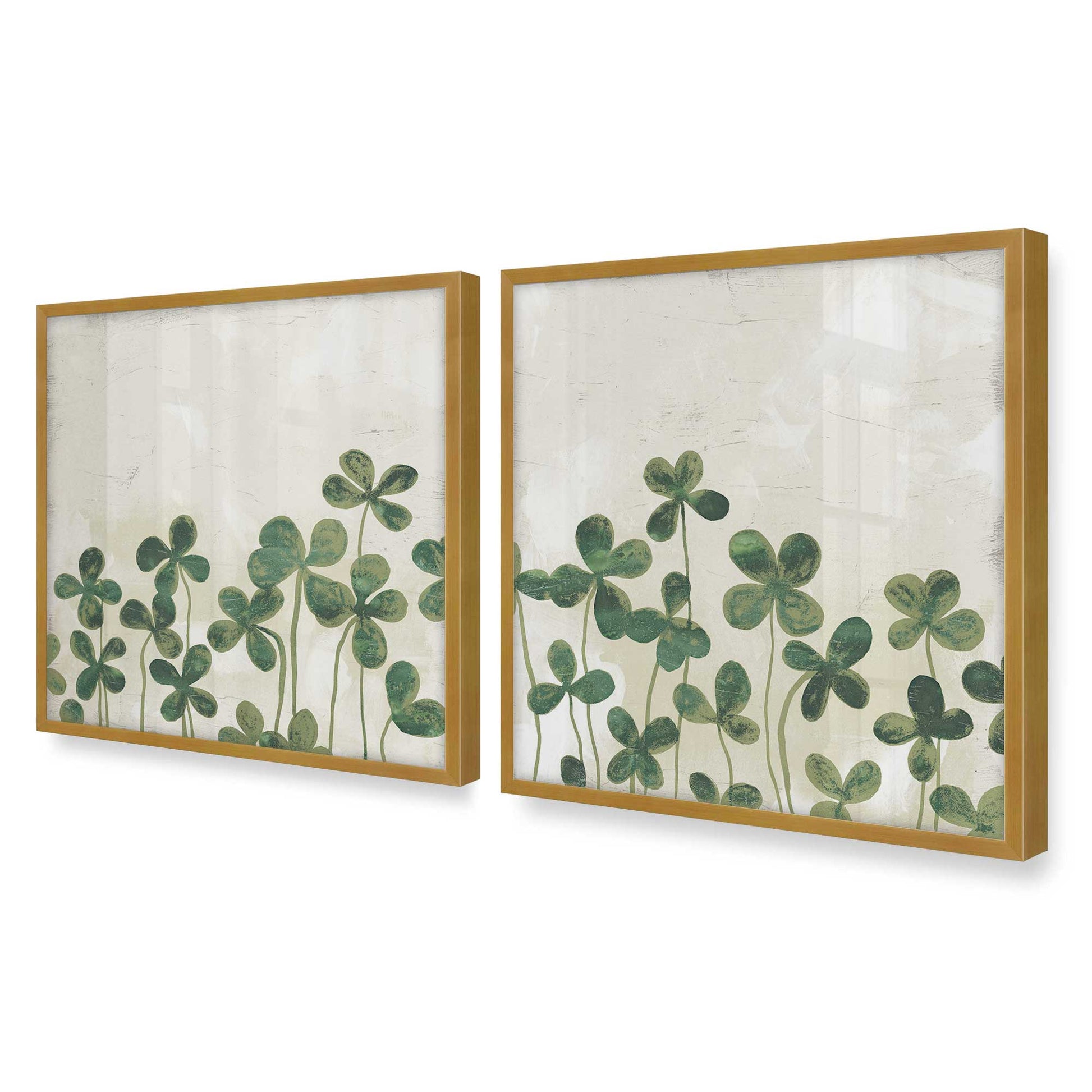 [Color:Polished Gold], Picture of art in a Polished Gold frame of the corner