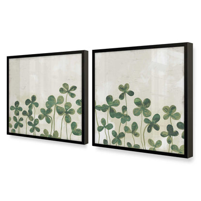 [Color:Satin Black], Picture of art in a Satin Black frame at an angle