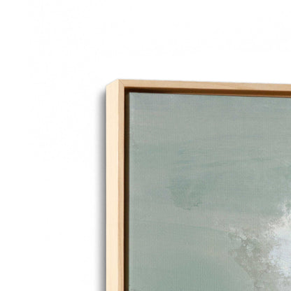 [Color:American Maple], Picture of art in an American Maple frame at an angle
