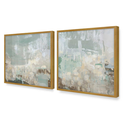 [Color:Polished Gold], Picture of art in a Polished Gold frame of the corner