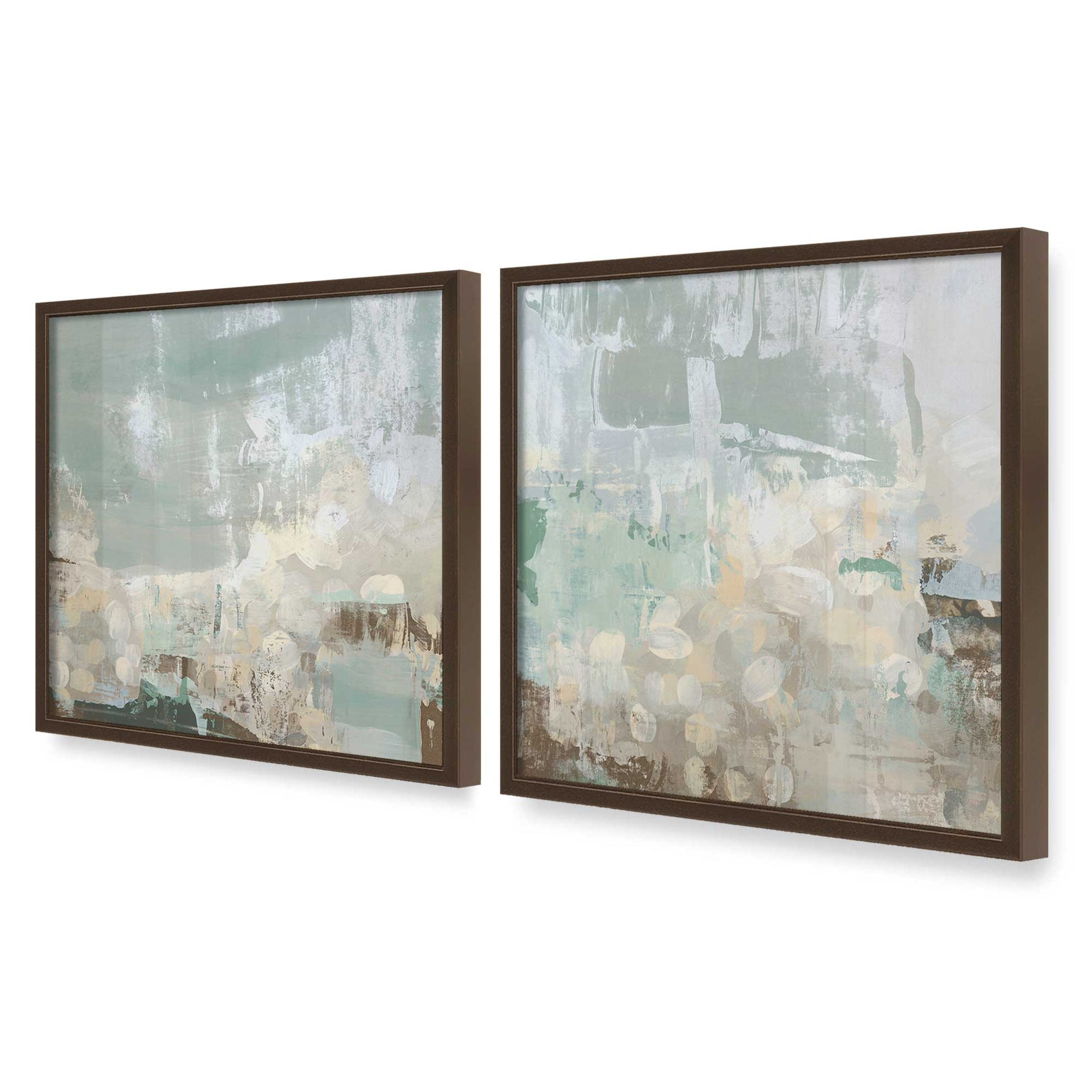 [Color:Belvinder Brown], Picture of art in a Belvinder Brown frame at an angle