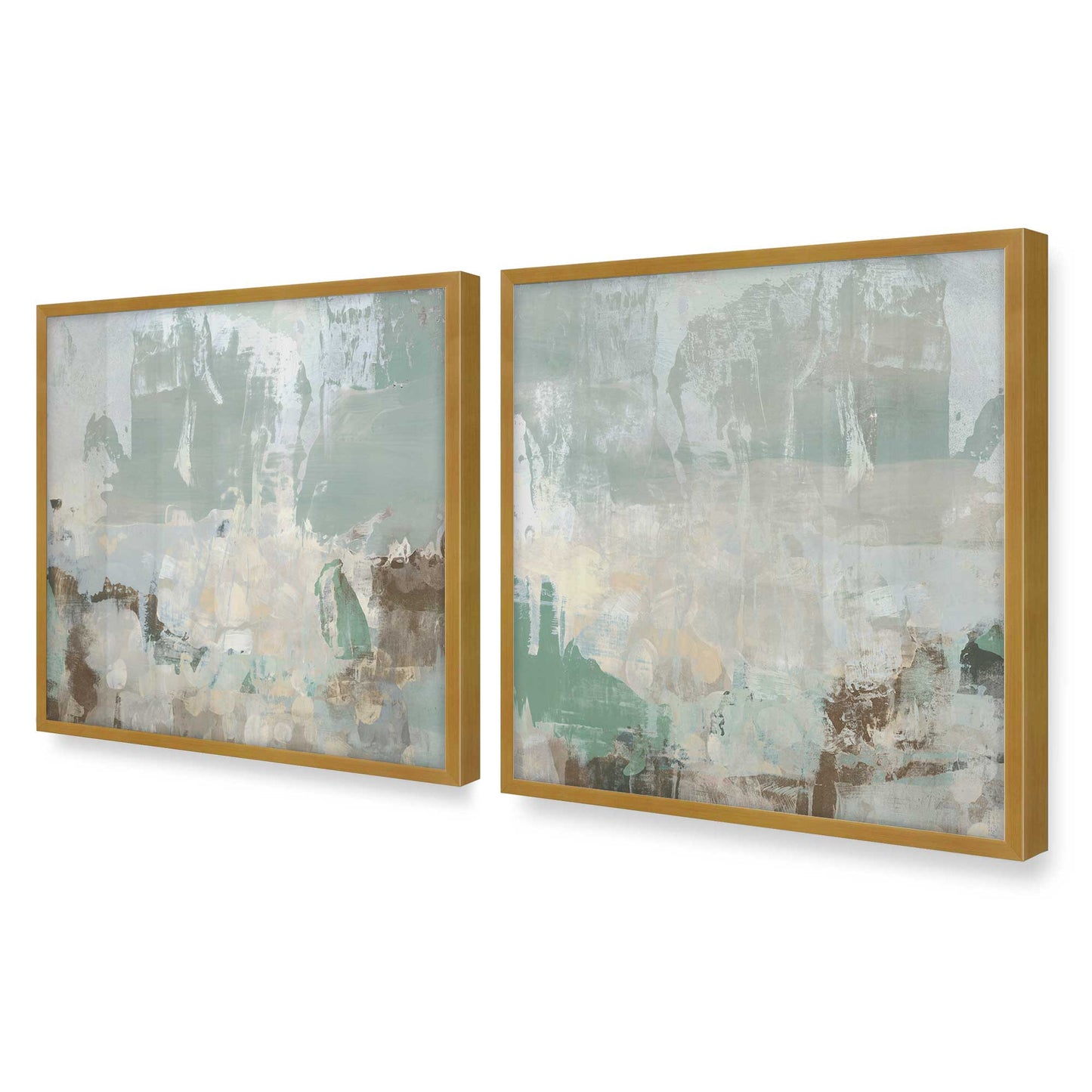[Color:Polished Gold], Picture of art in a Polished Gold frame of the corner