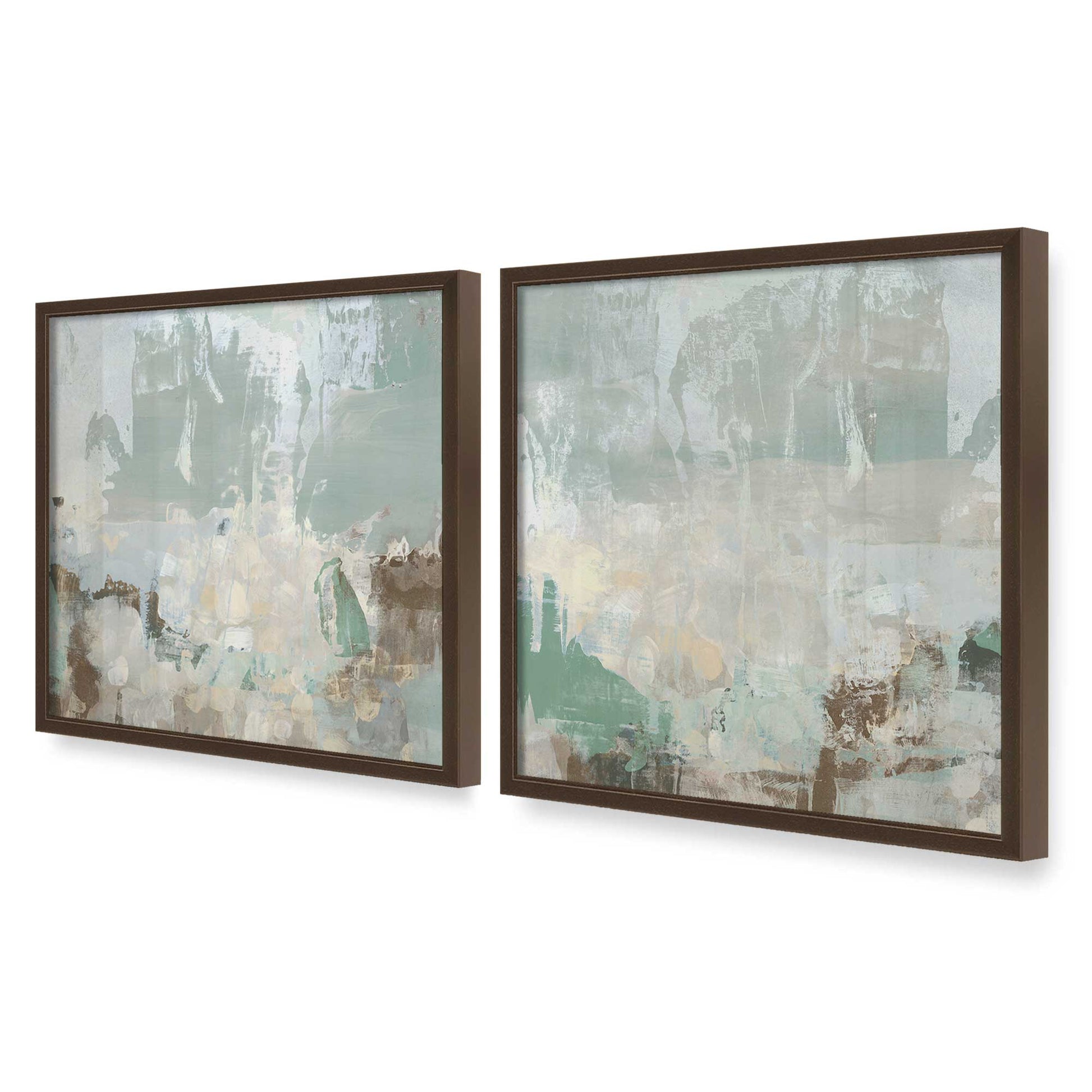 [Color:Belvinder Brown], Picture of art in a Belvinder Brown frame at an angle