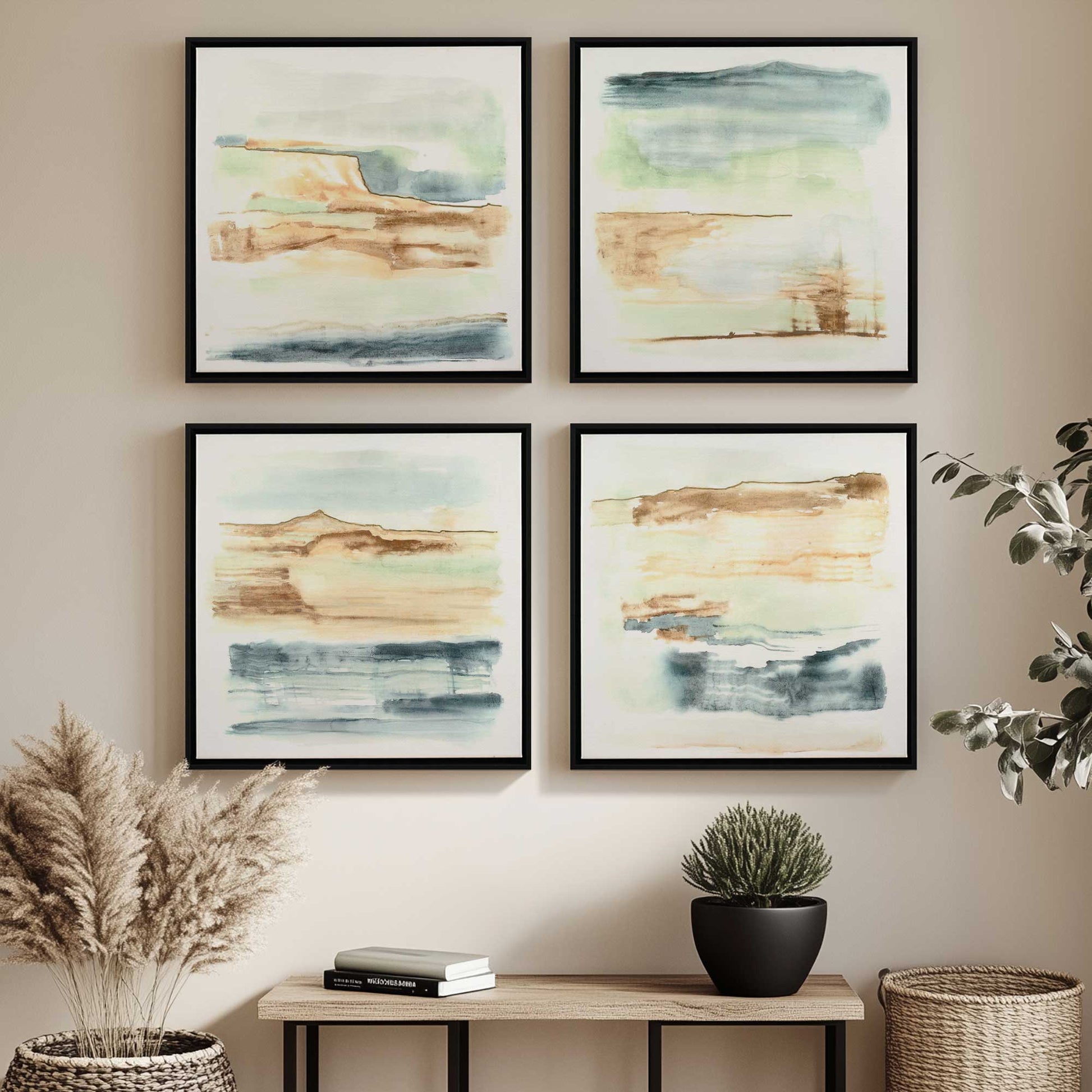 [Color:Walnut], Picture of art in a Walnut frame