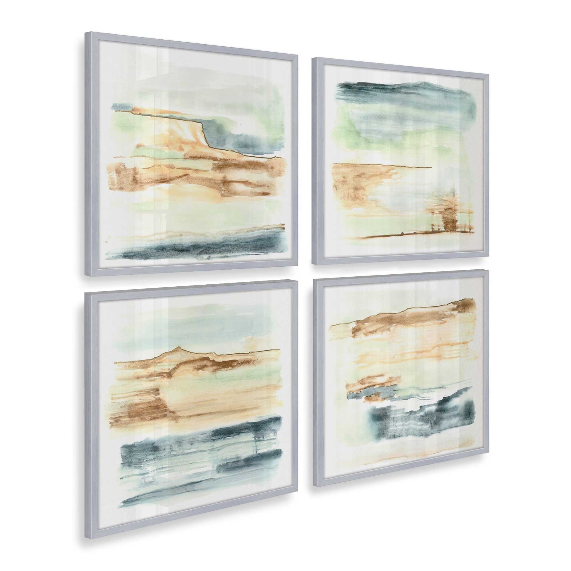 [Color:Polished Chrome], Picture of art in a Polished Chrome frame of the corner