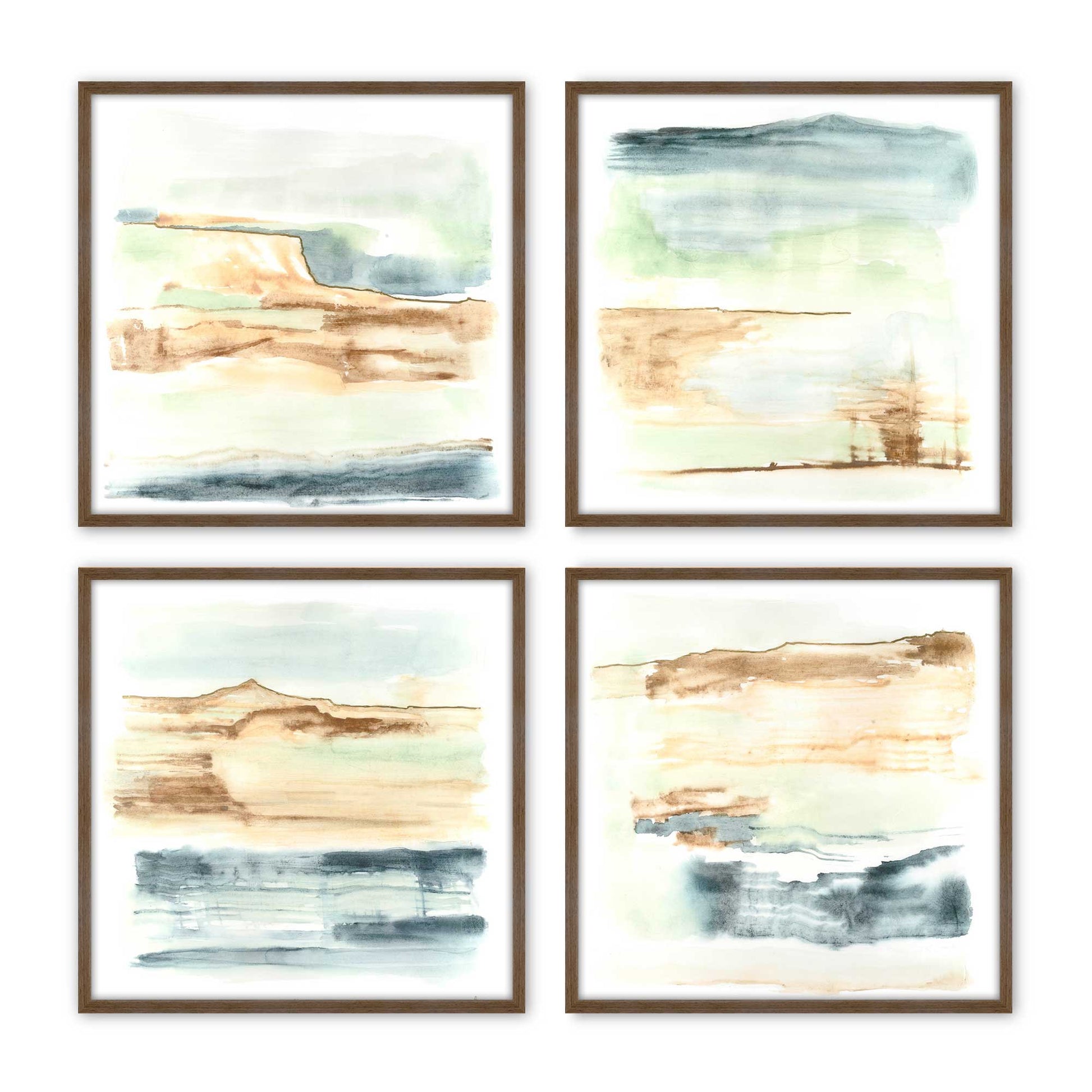 [Color:Walnut], Picture of art in a Walnut frame