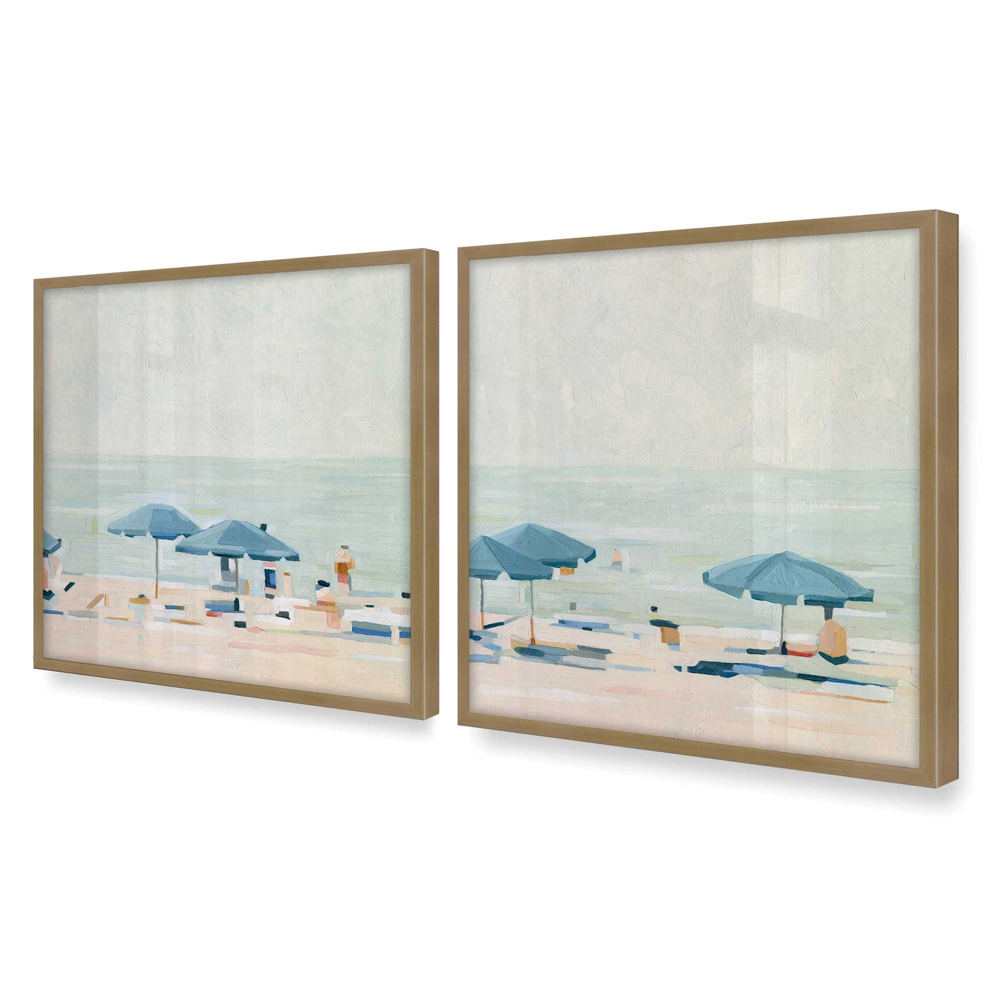 [Color:Brushed Gold], Picture of art in a Brushed Gold frame of the corner