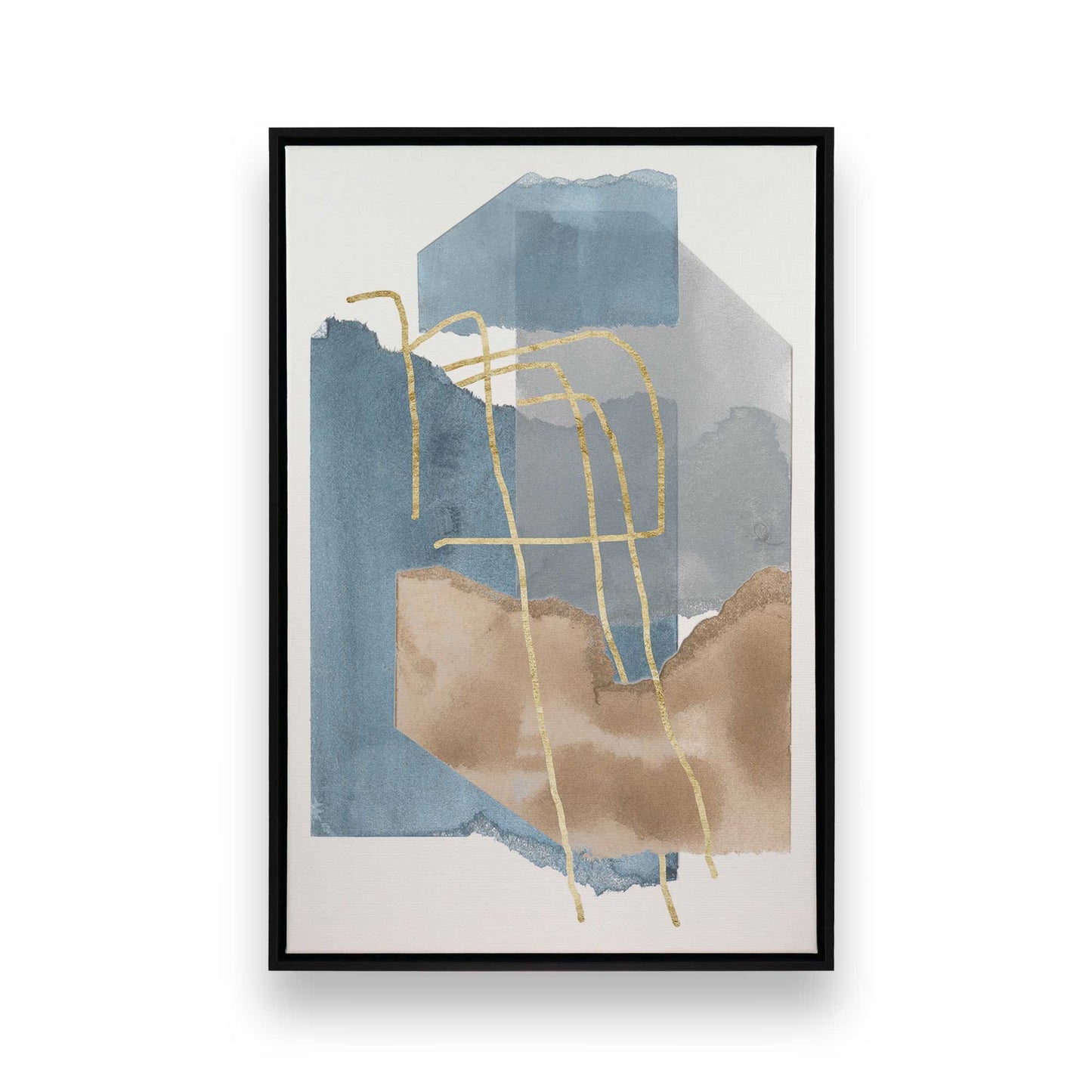 [Color:Satin Black], Picture of art in a Satin Black frame