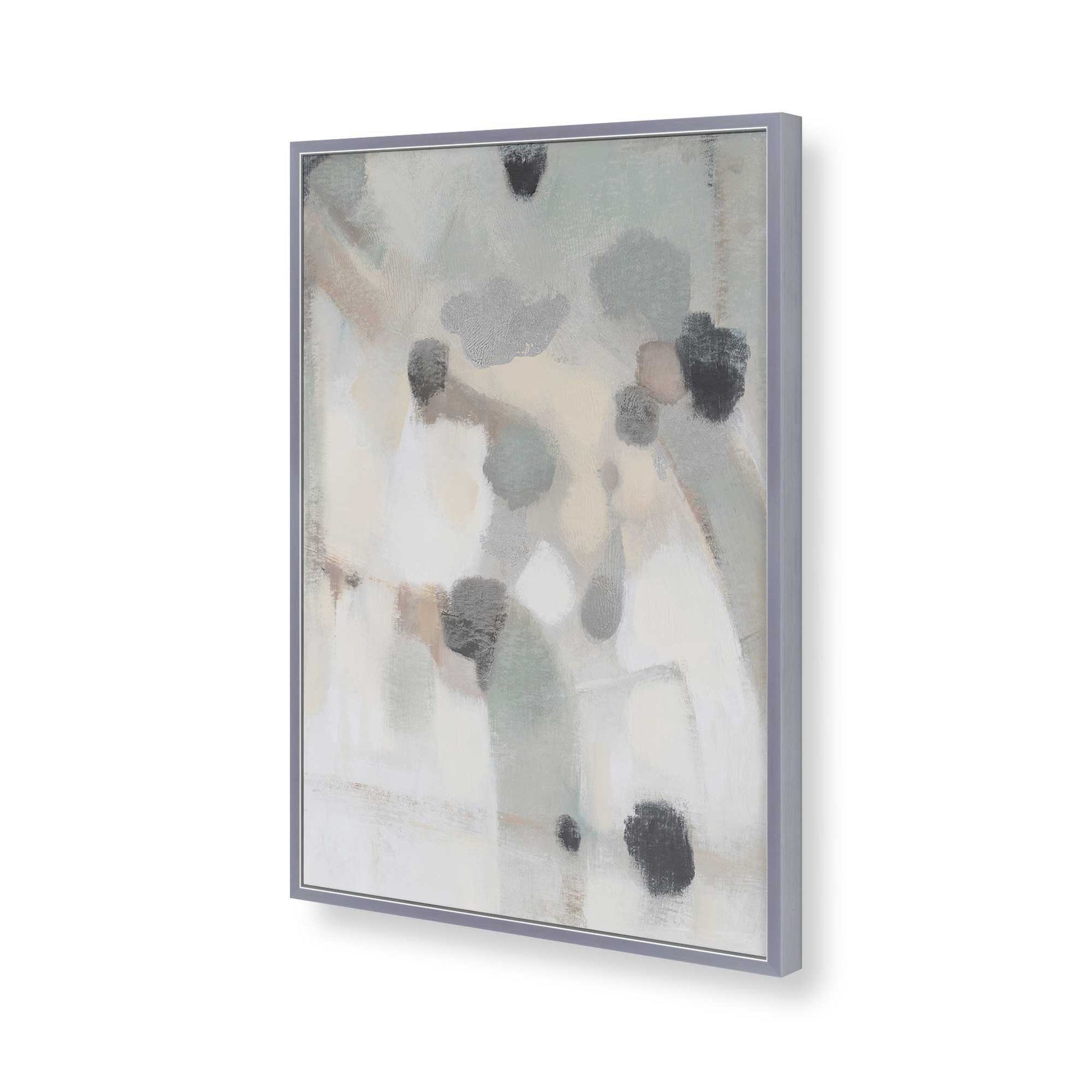 [Color:Polished Chrome], Picture of art in a Polished Chrome frame of the corner
