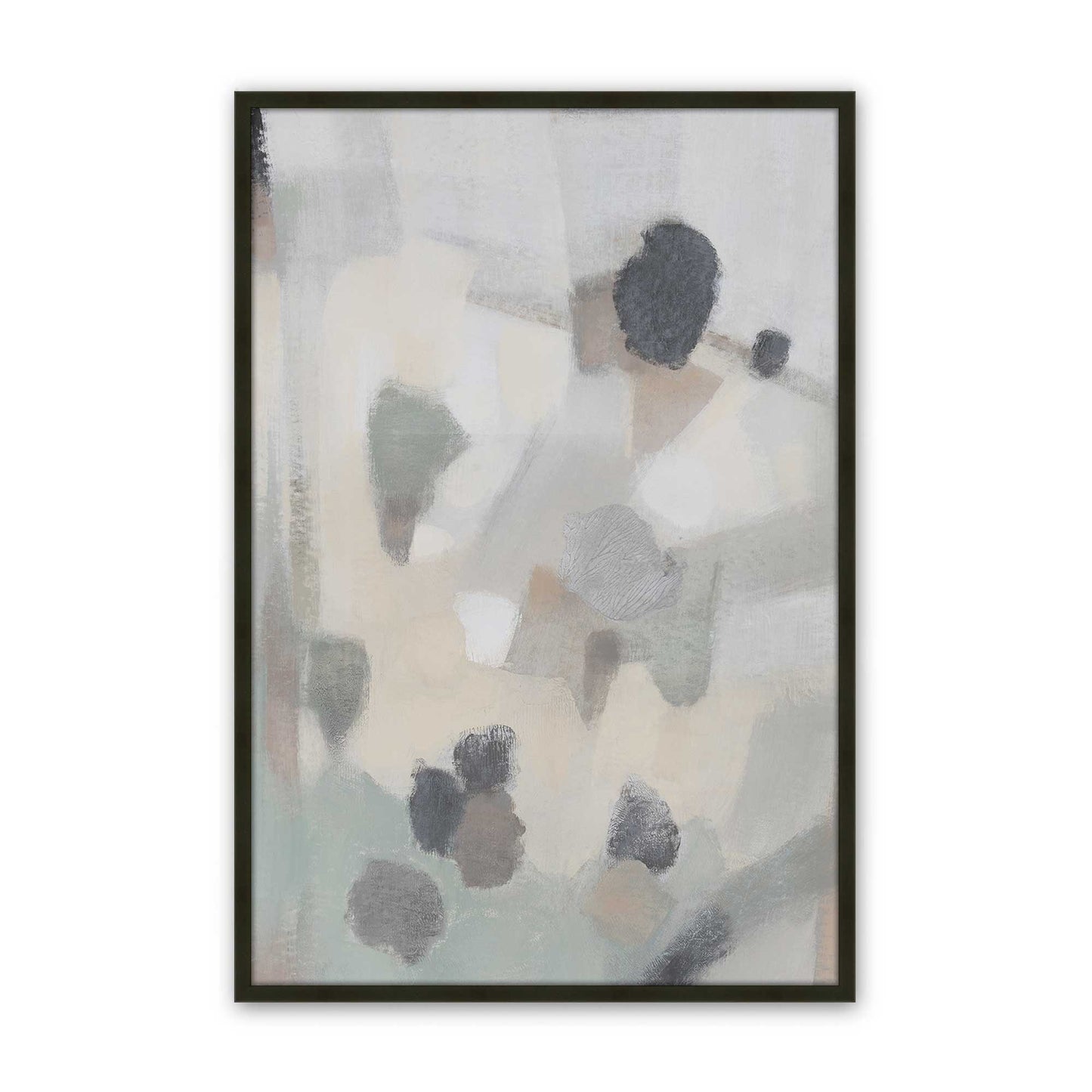 [Color:Satin Black], Picture of art in a Satin Black frame