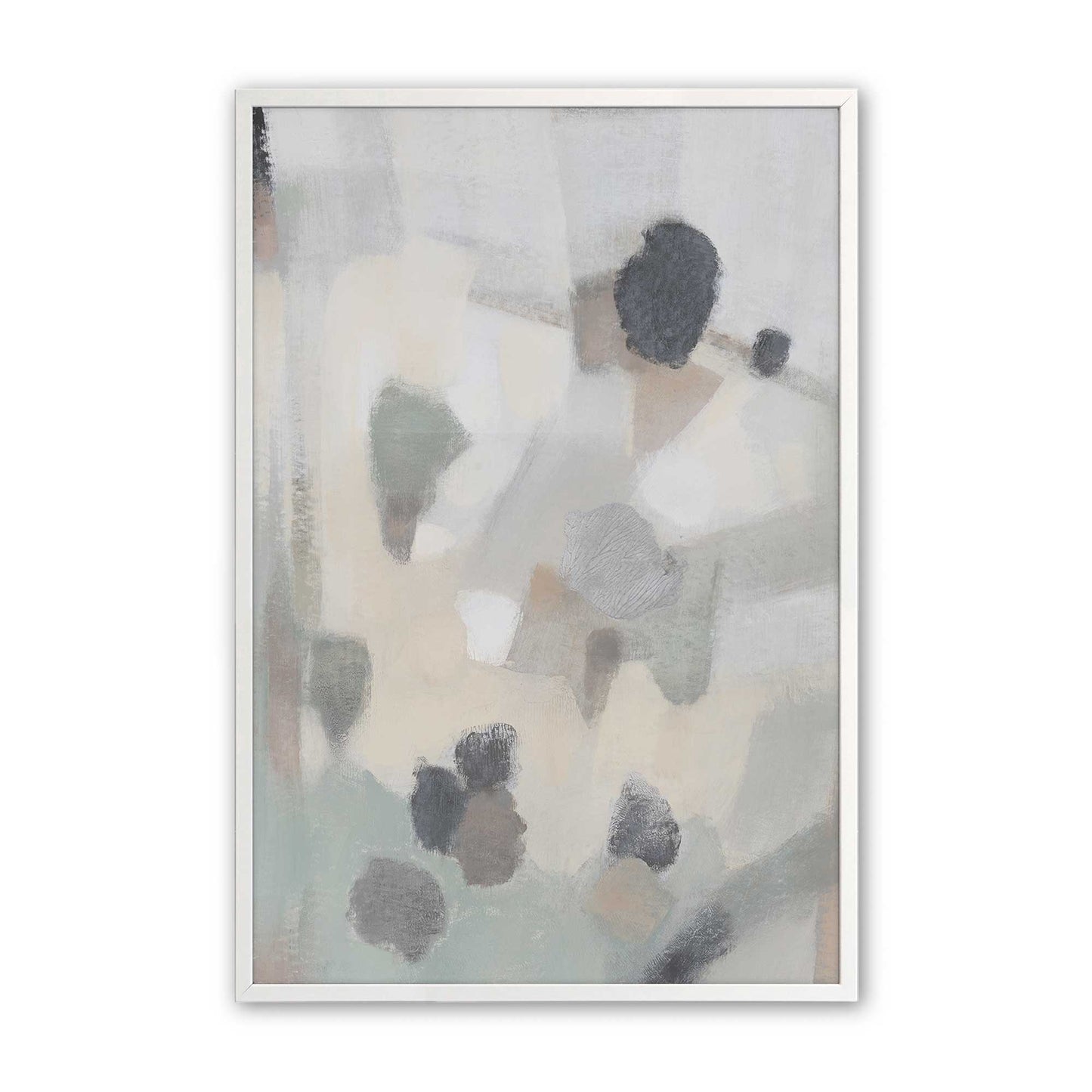 [Color:Opaque White], Picture of art in a Opaque White frame