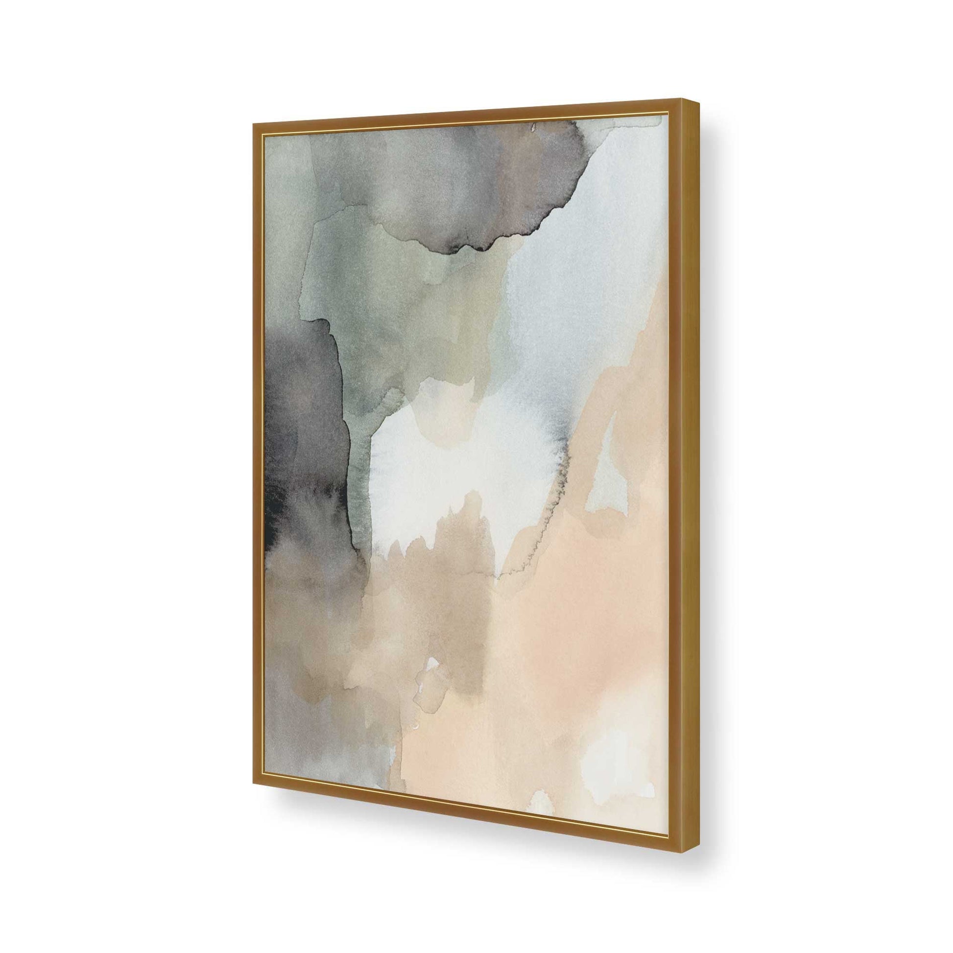 [Color:Polished Gold], Picture of art in a Polished Gold frame of the corner