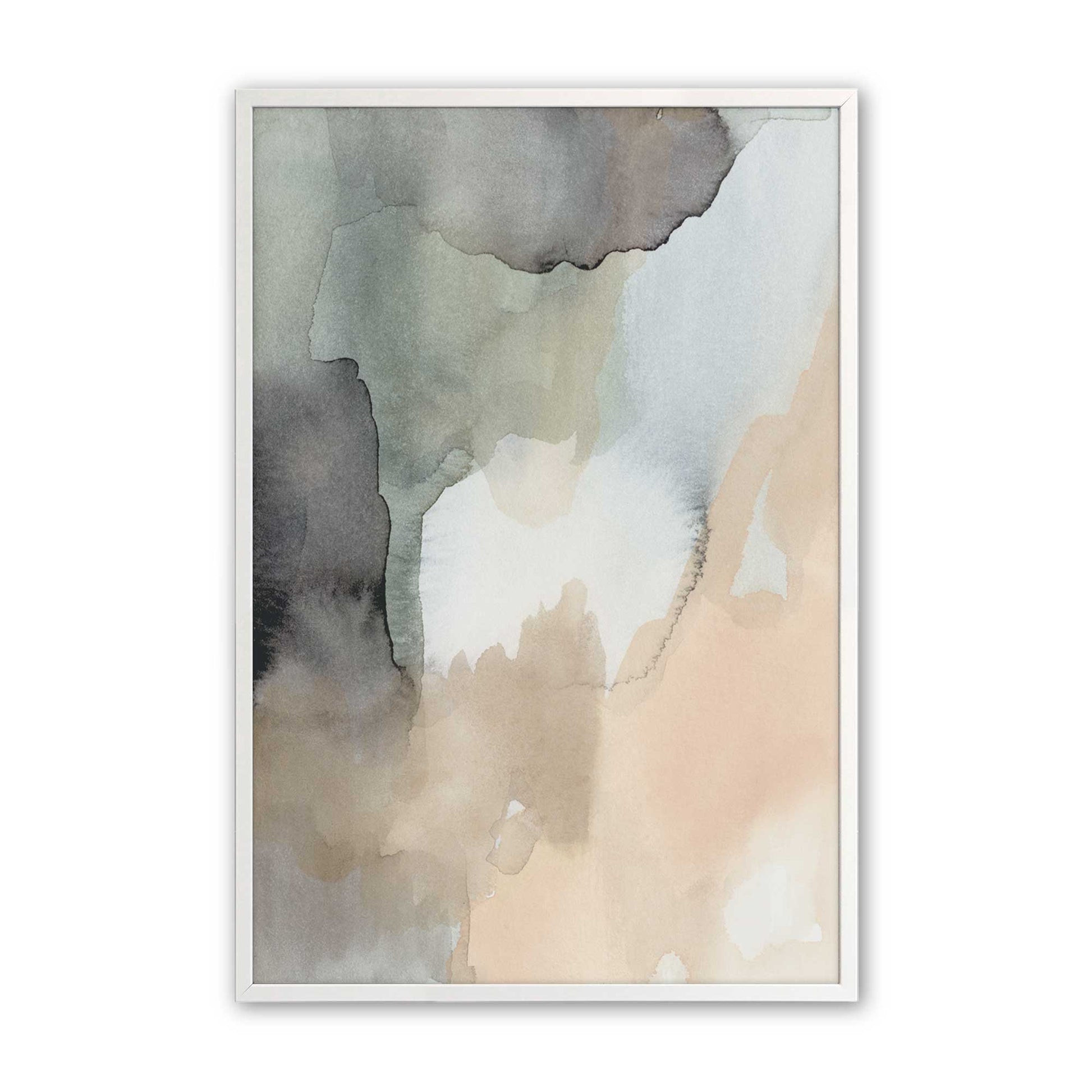 [Color:Opaque White], Picture of art in a Opaque White frame