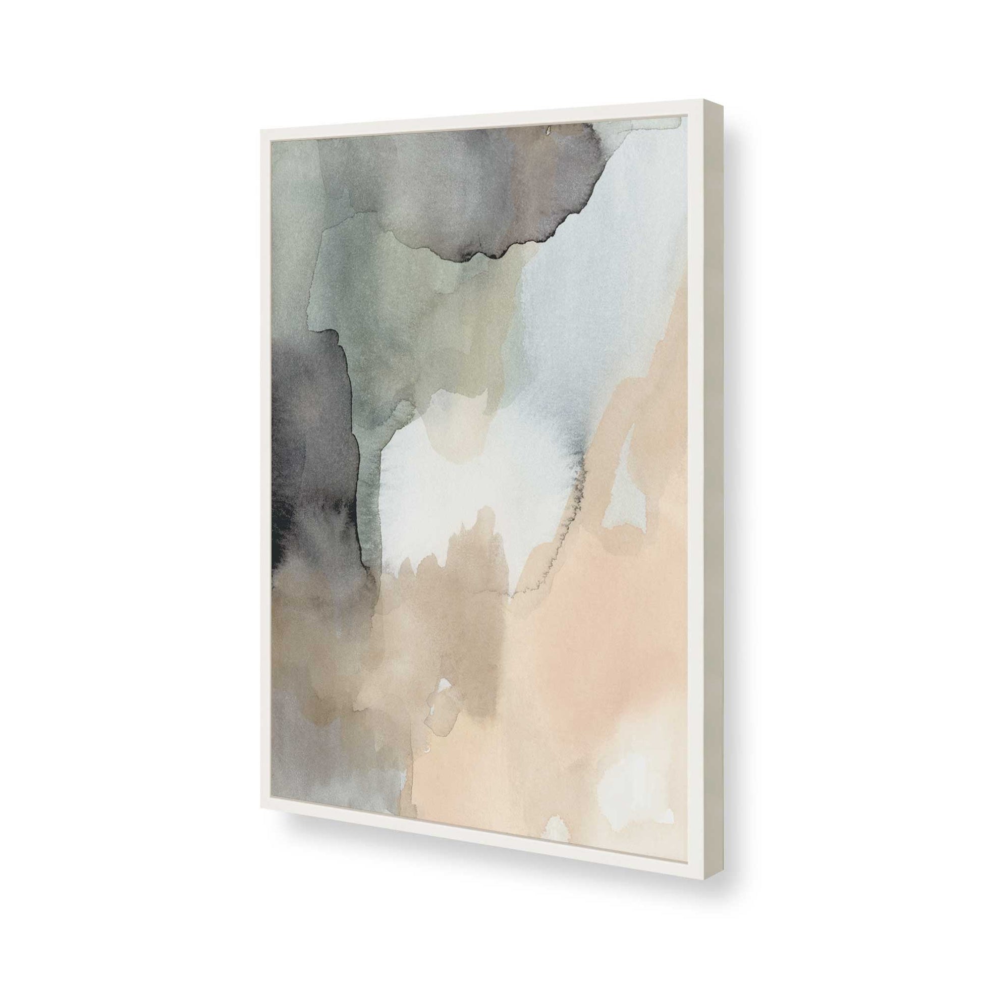 [Color:Opaque White], Picture of art in a Opaque White frame of the corner