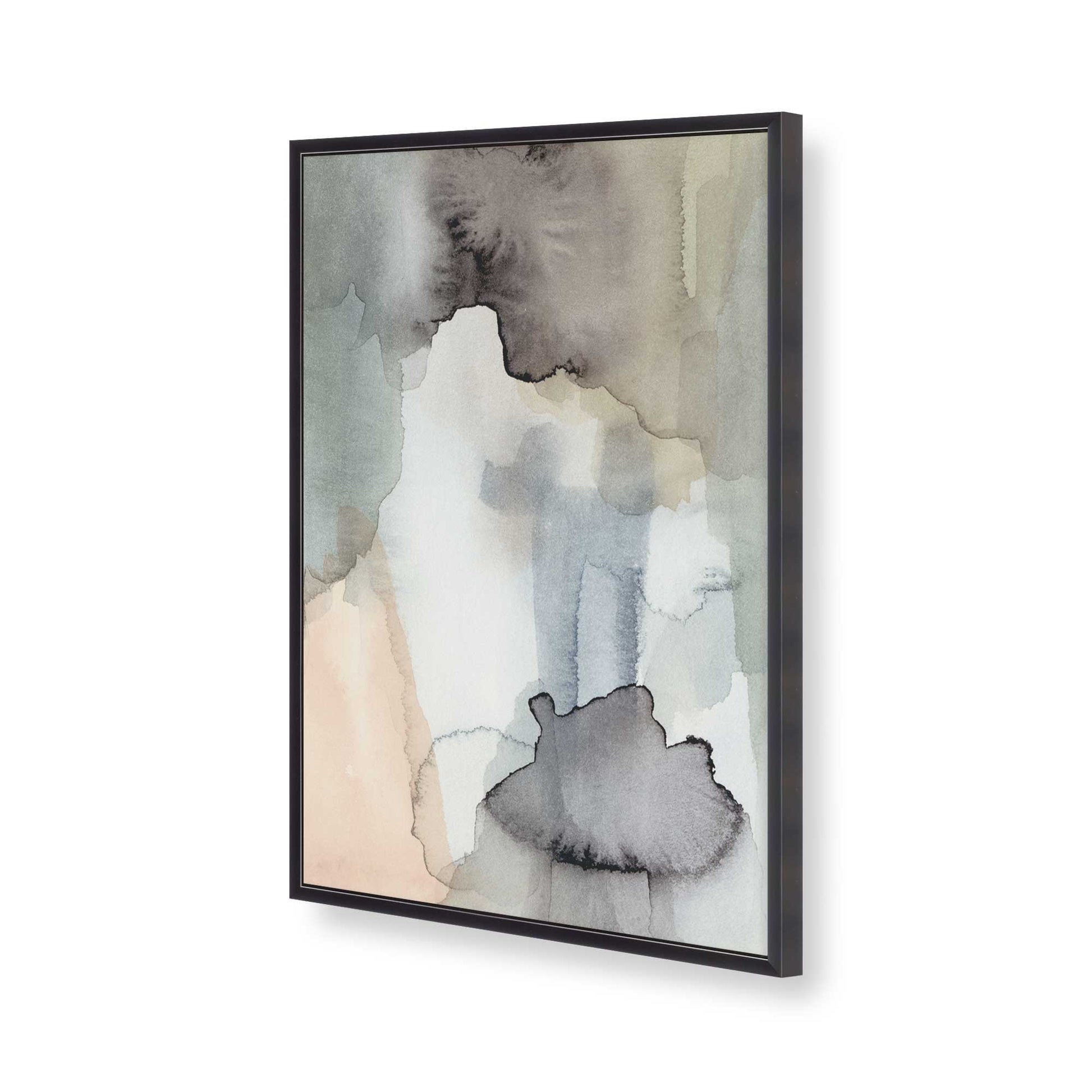 [Color:Weathered Zinc], Picture of art in a Weathered Zinc frame of the corner