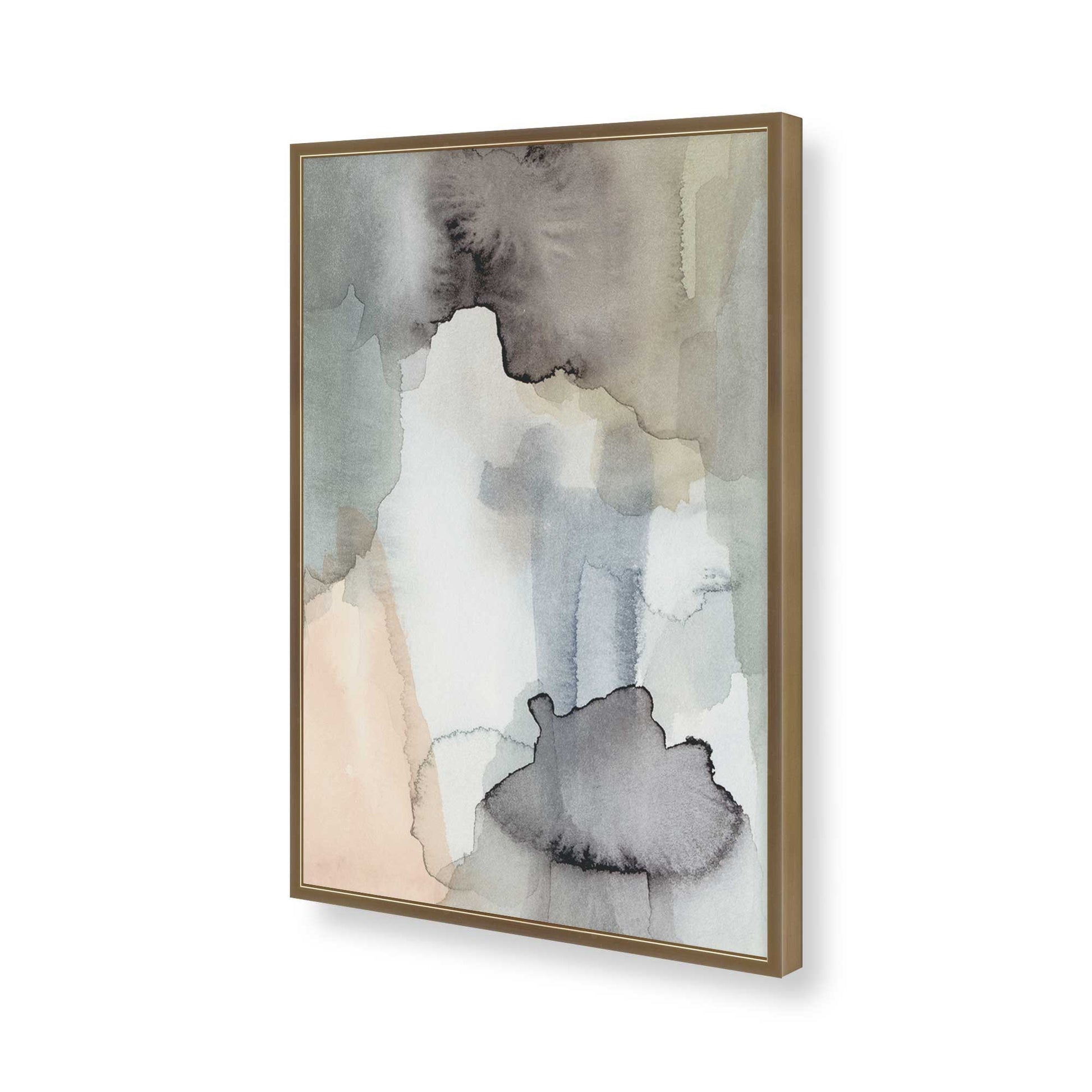 [Color:Brushed Gold], Picture of art in a Brushed Gold frame of the corner