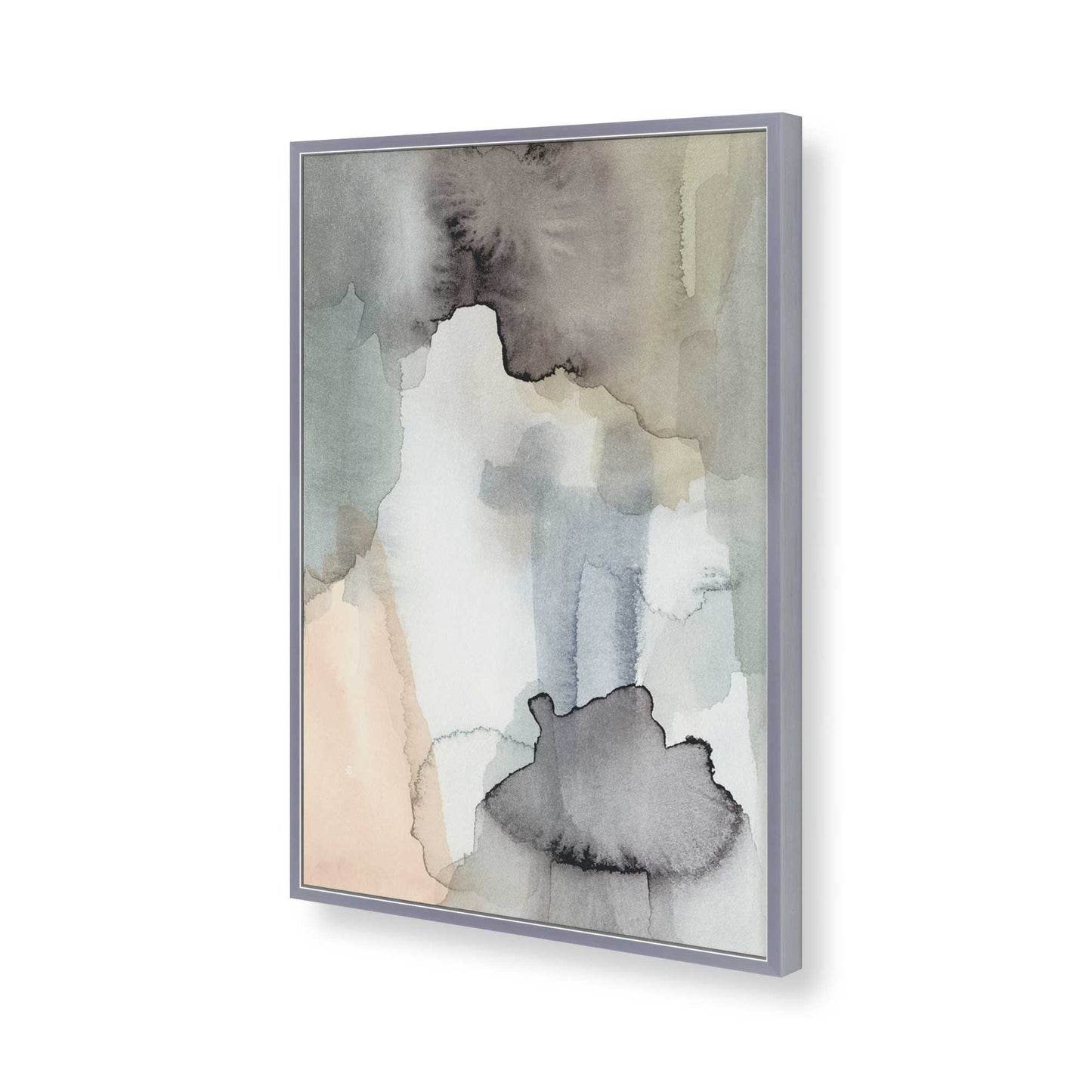 [Color:Polished Chrome], Picture of art in a Polished Chrome frame of the corner