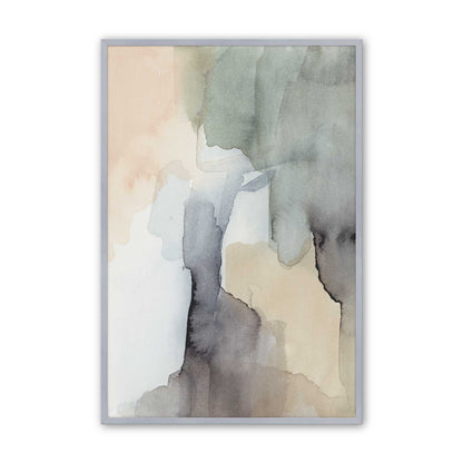 Organic Tones in Watercolor Set of 3 Art Prints
