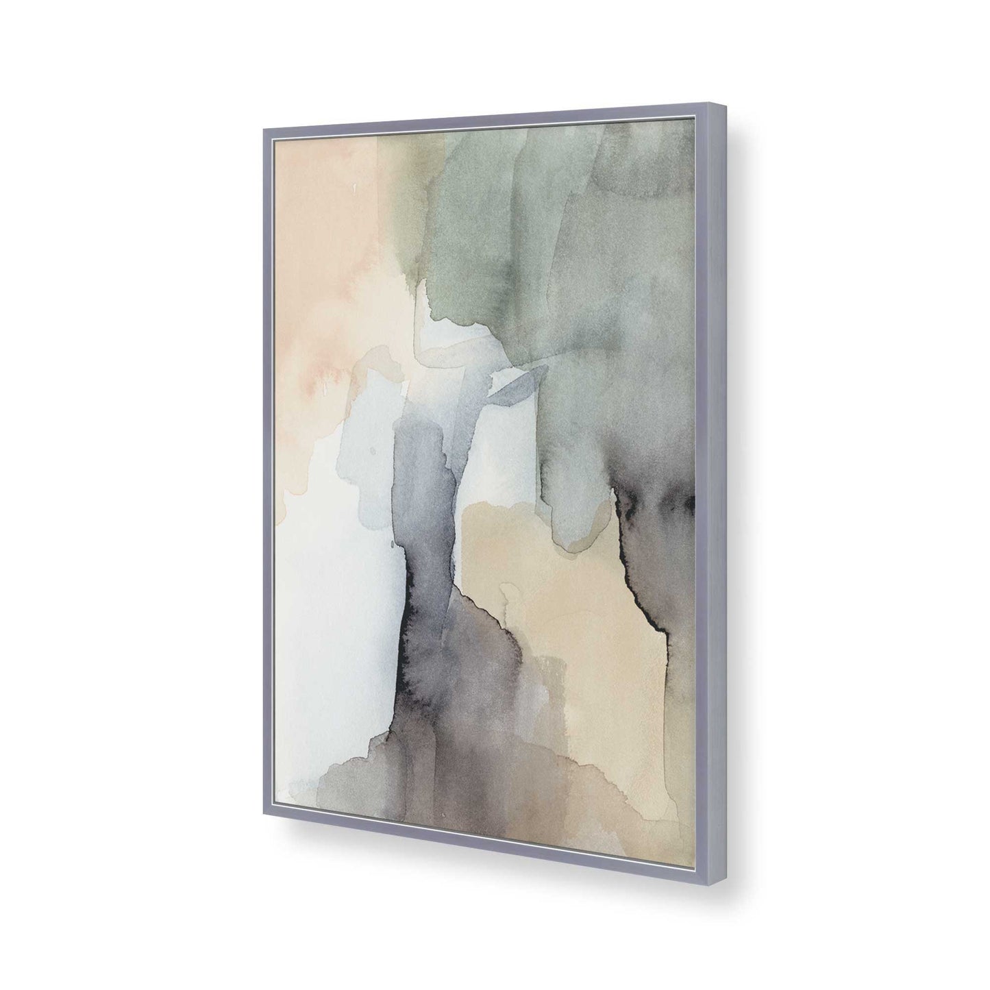 [Color:Polished Chrome], Picture of art in a Polished Chrome frame of the corner