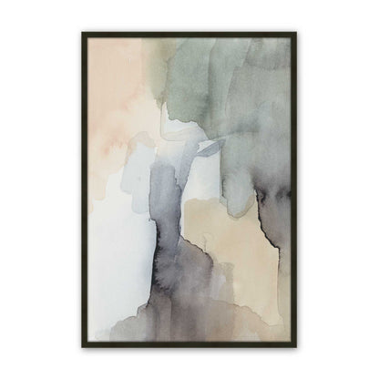 Organic Tones in Watercolor Set of 3 Art Prints