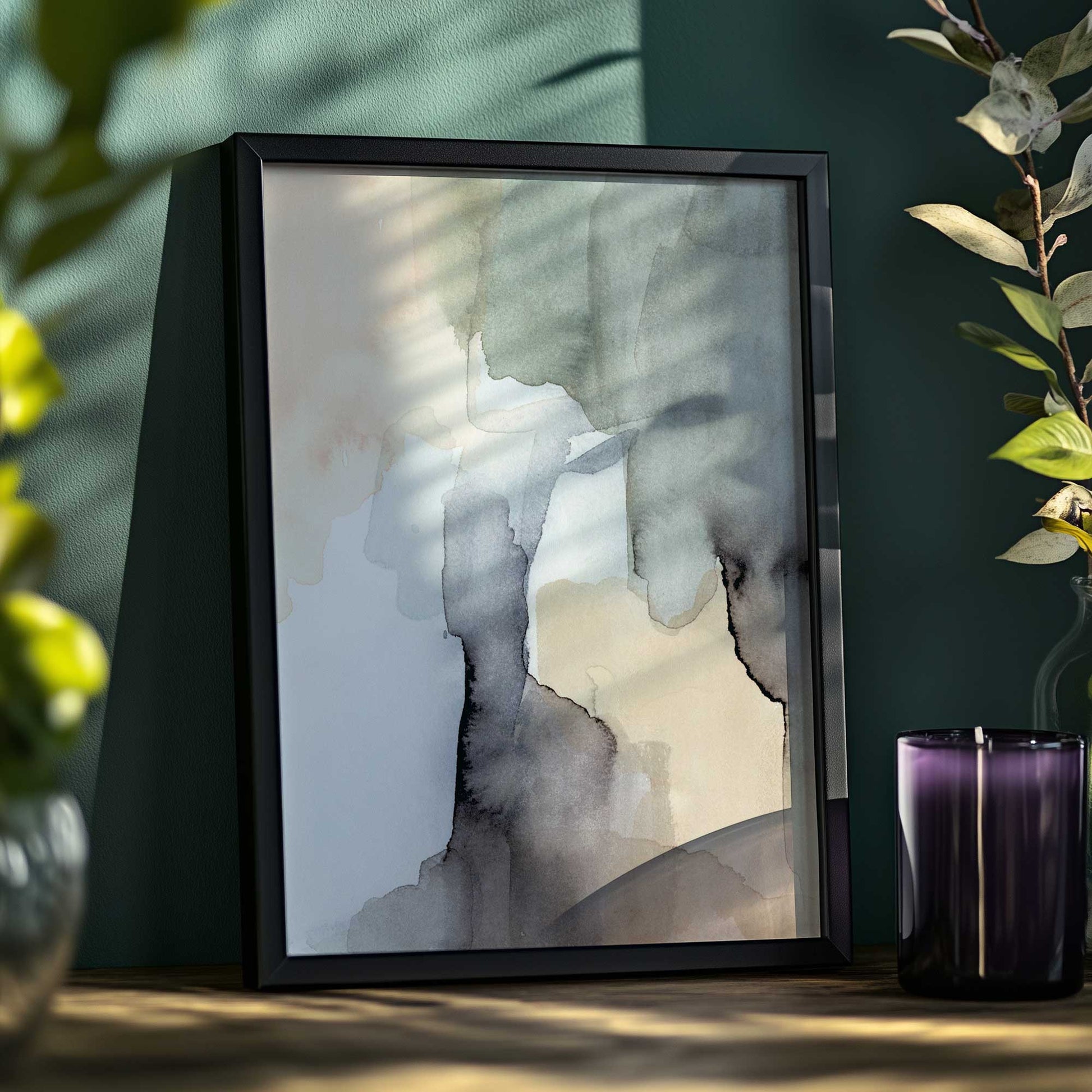 Picture of art in a room