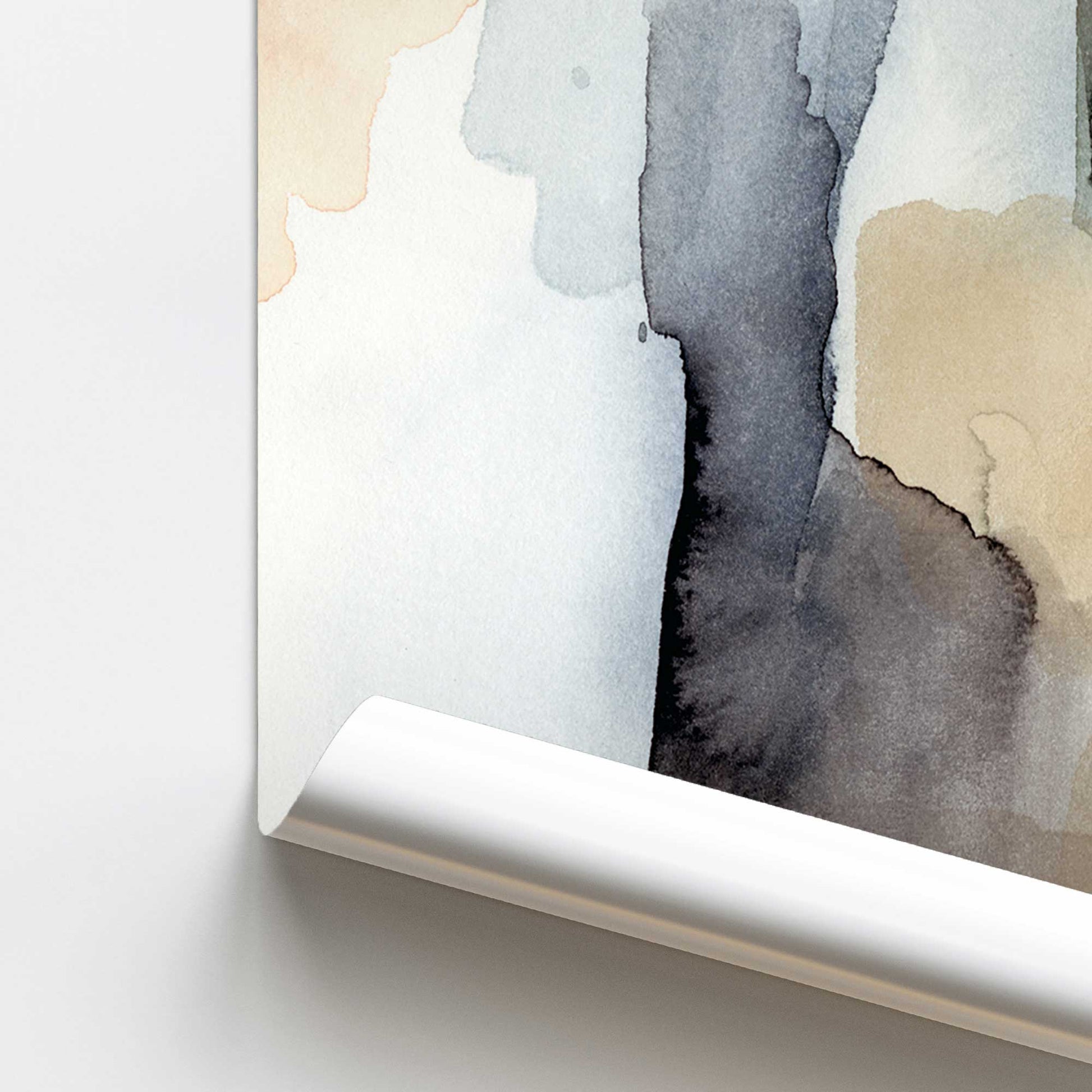 [color:Rolled Print], Picture of close up of art