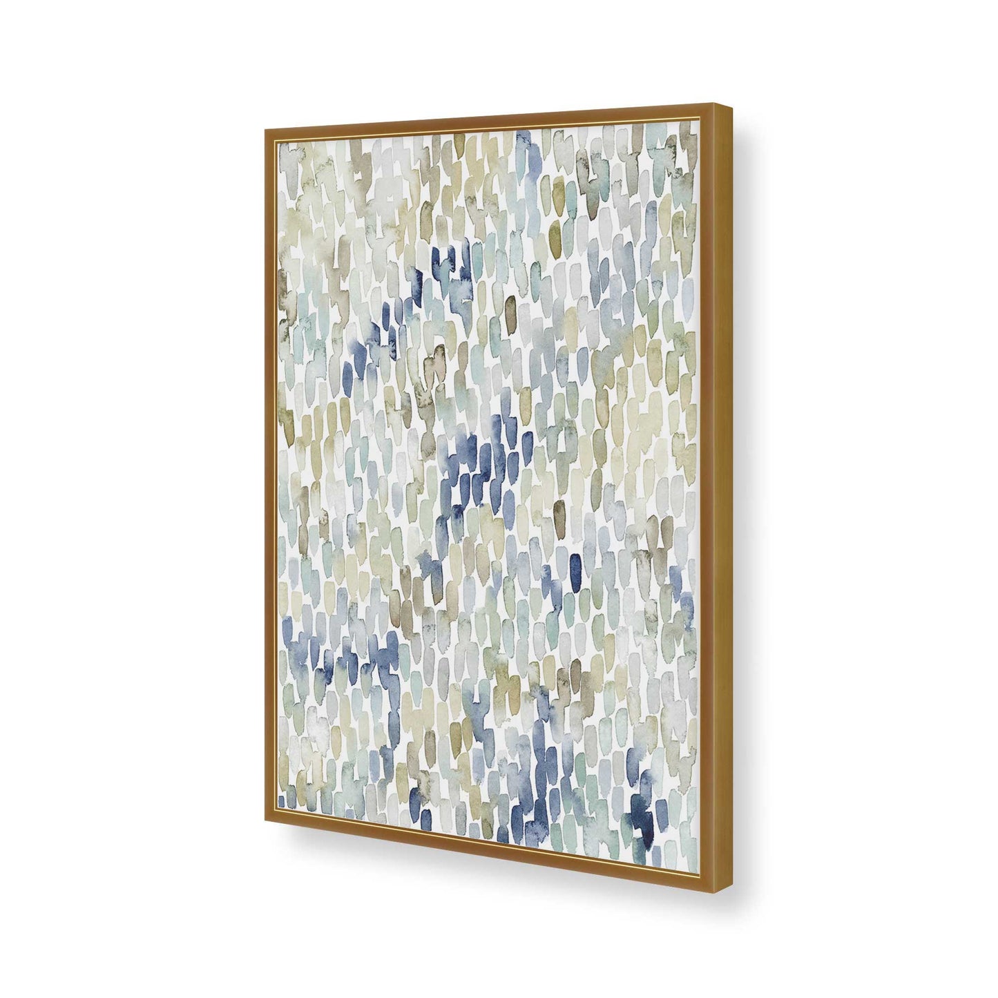 [Color:Polished Gold], Picture of art in a Polished Gold frame of the corner