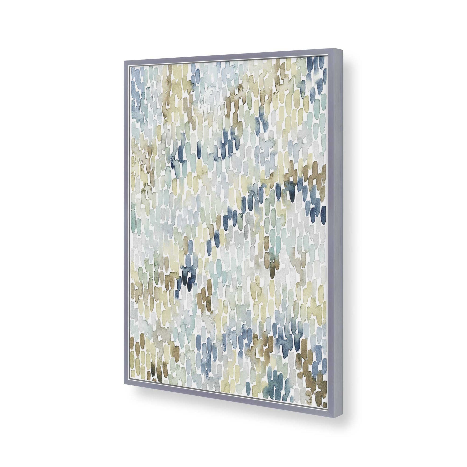 [Color:Polished Chrome], Picture of art in a Polished Chrome frame of the corner
