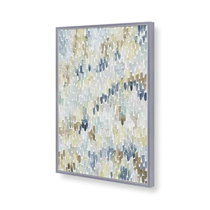 [Color:Polished Chrome], Picture of art in a Polished Chrome frame of the corner