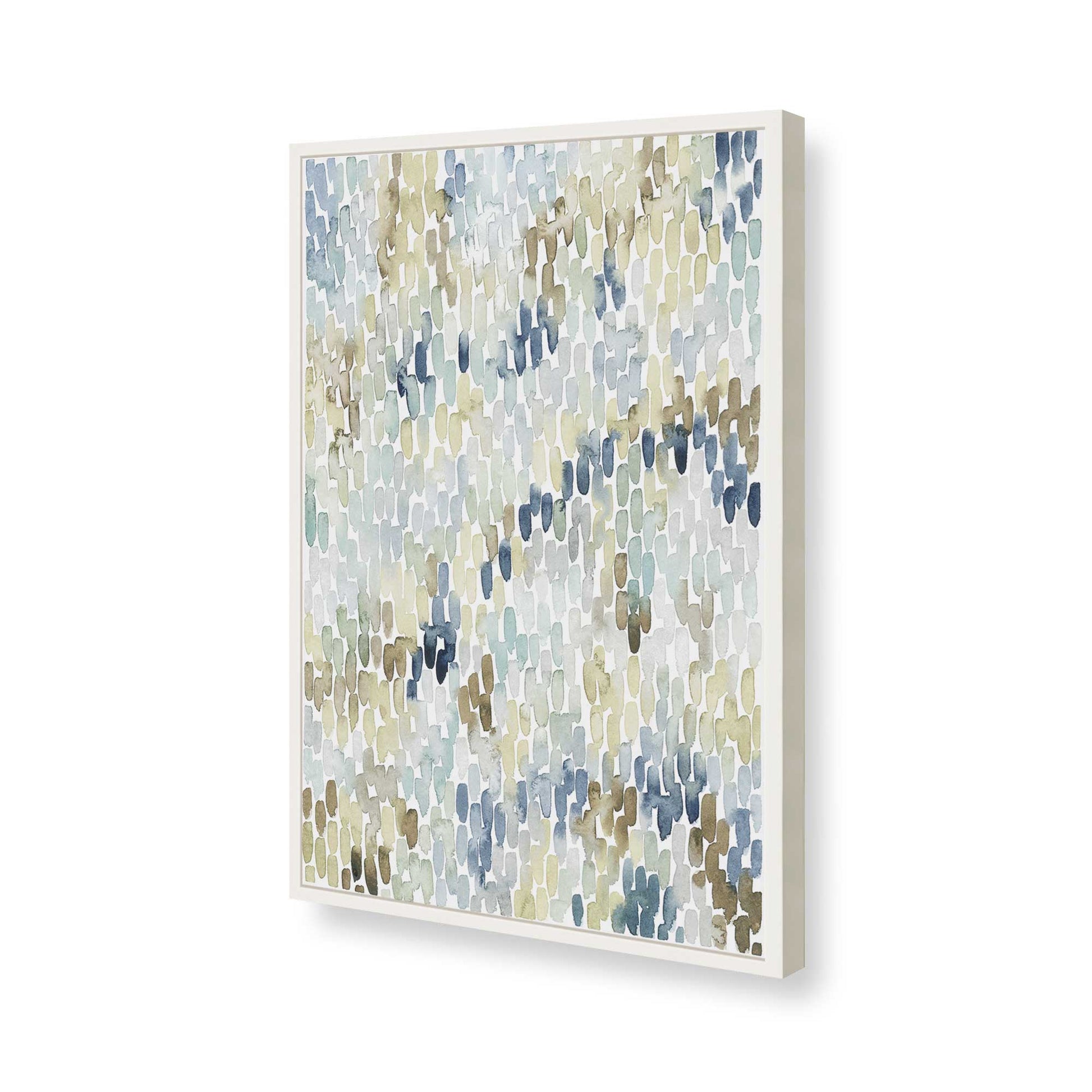 [Color:Opaque White], Picture of art in a Opaque White frame of the corner