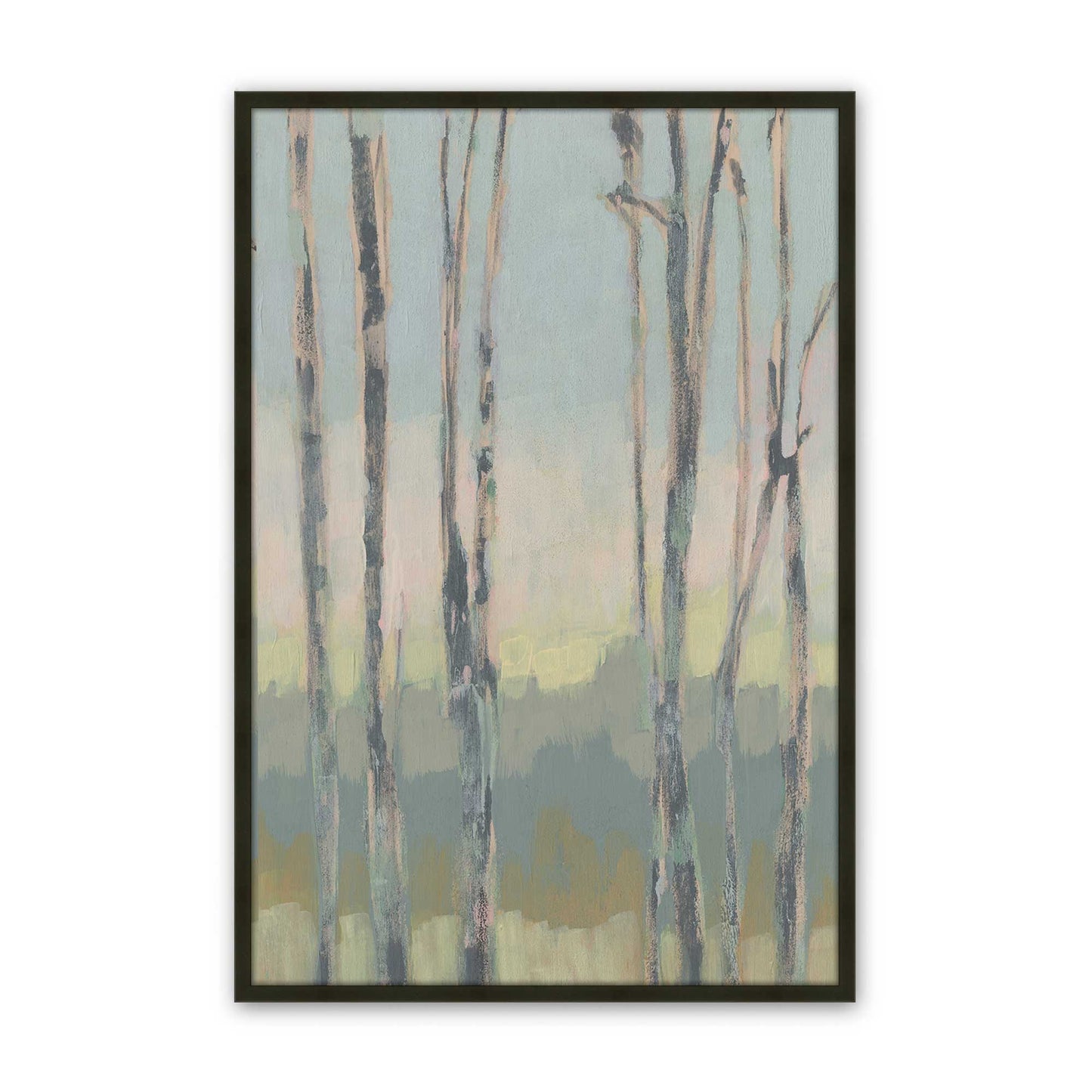 [Color:Satin Black], Picture of art in a Satin Black frame