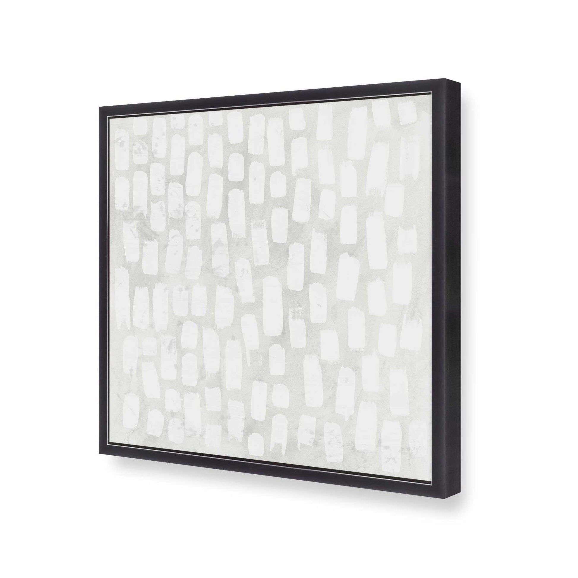 [Color:Weathered Zinc], Picture of art in a Weathered Zinc frame at an angle